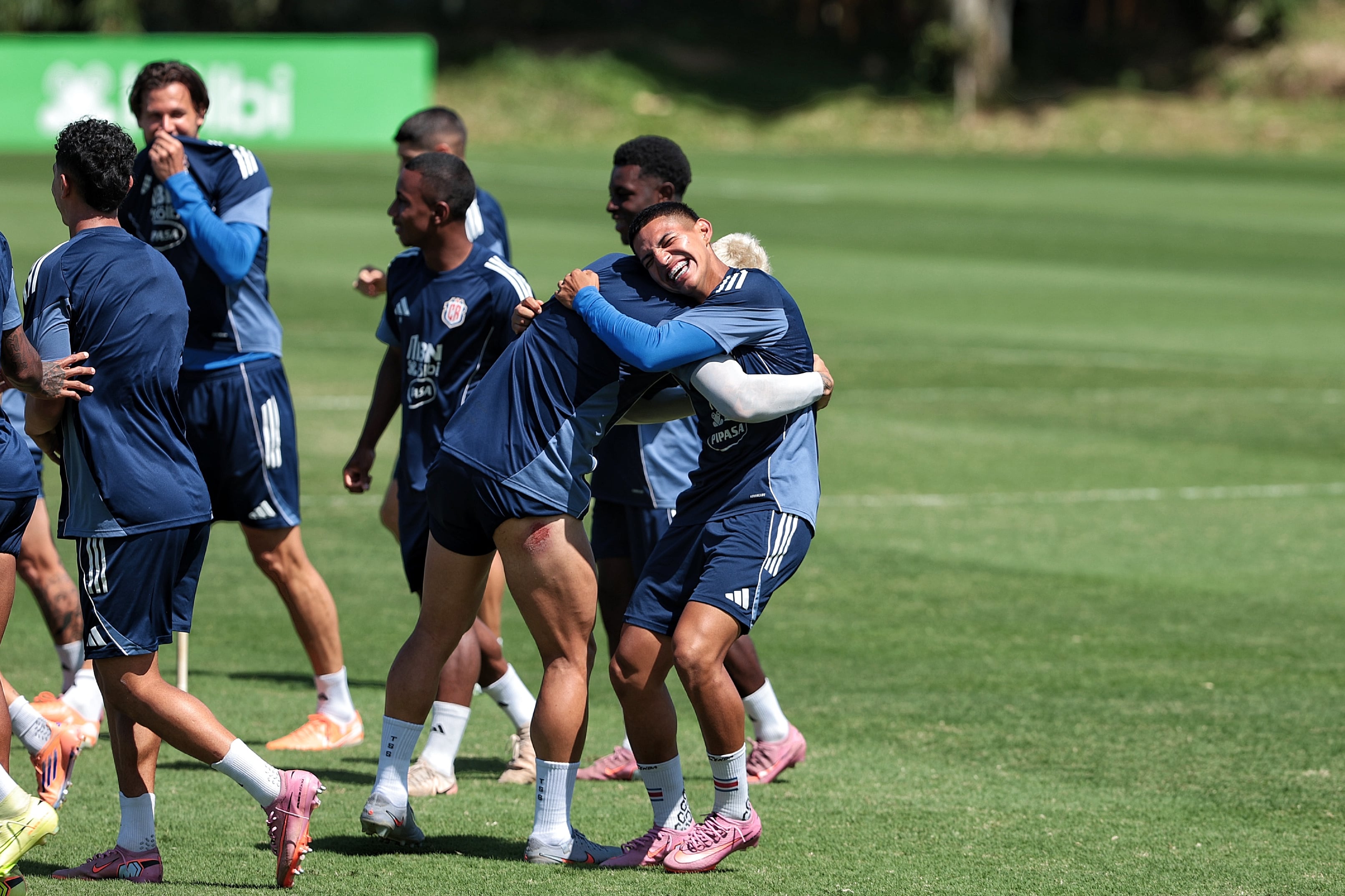 17/11/2025/ Fotos del entrenamiento de la selección nacional de Costa Rica previo a partido ante su similar de Honduras en Proyecto Gol por las eliminatorias al mundial FIFA 2026 / Foto John Durán