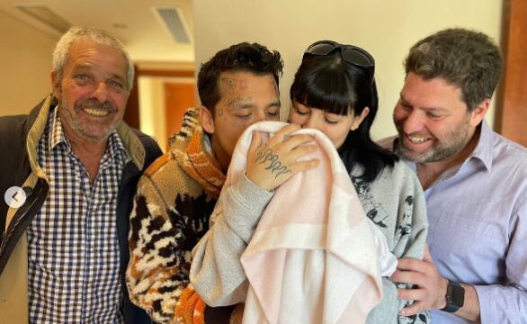 Cazzu y Cristian Nodal en imágenes filtradas