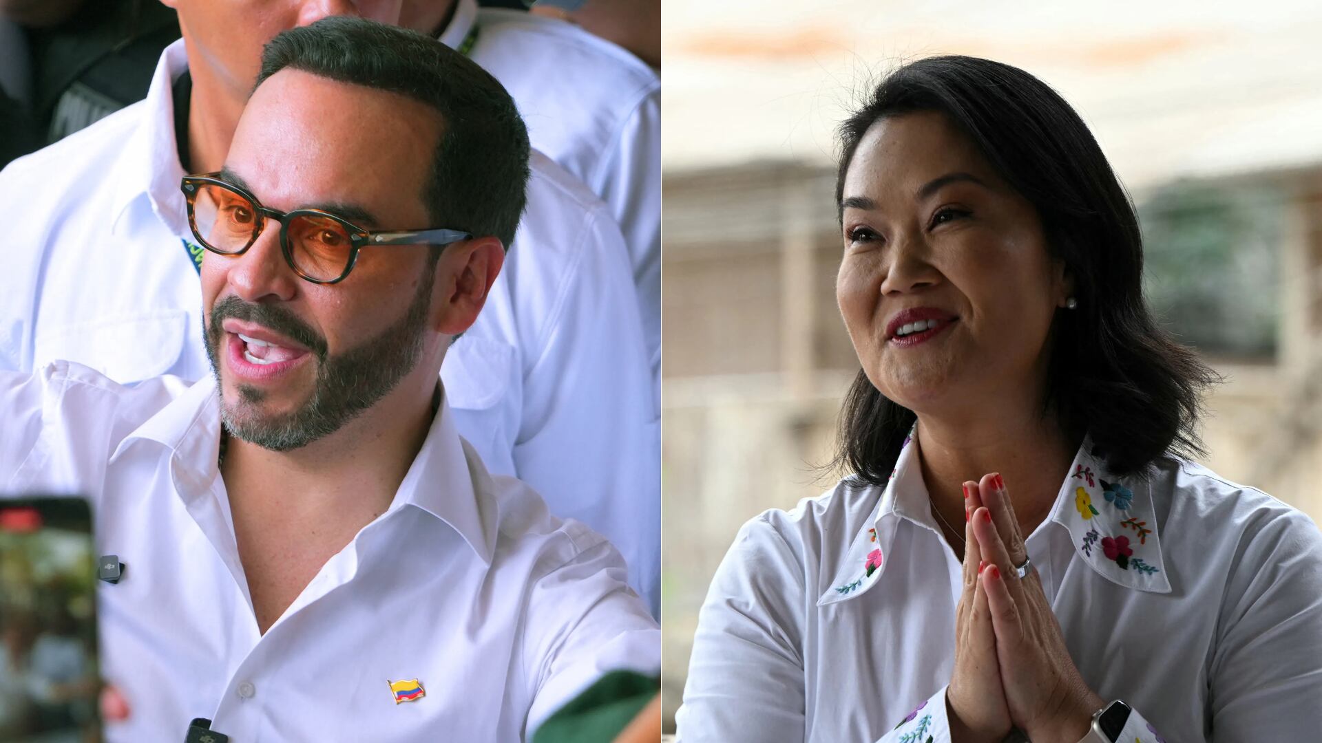 Junio 2026. Abelardo De La Espriella, presidente electo de Colombia. Keiko Fujimori, virtual ganadora del balotaje en Perú.