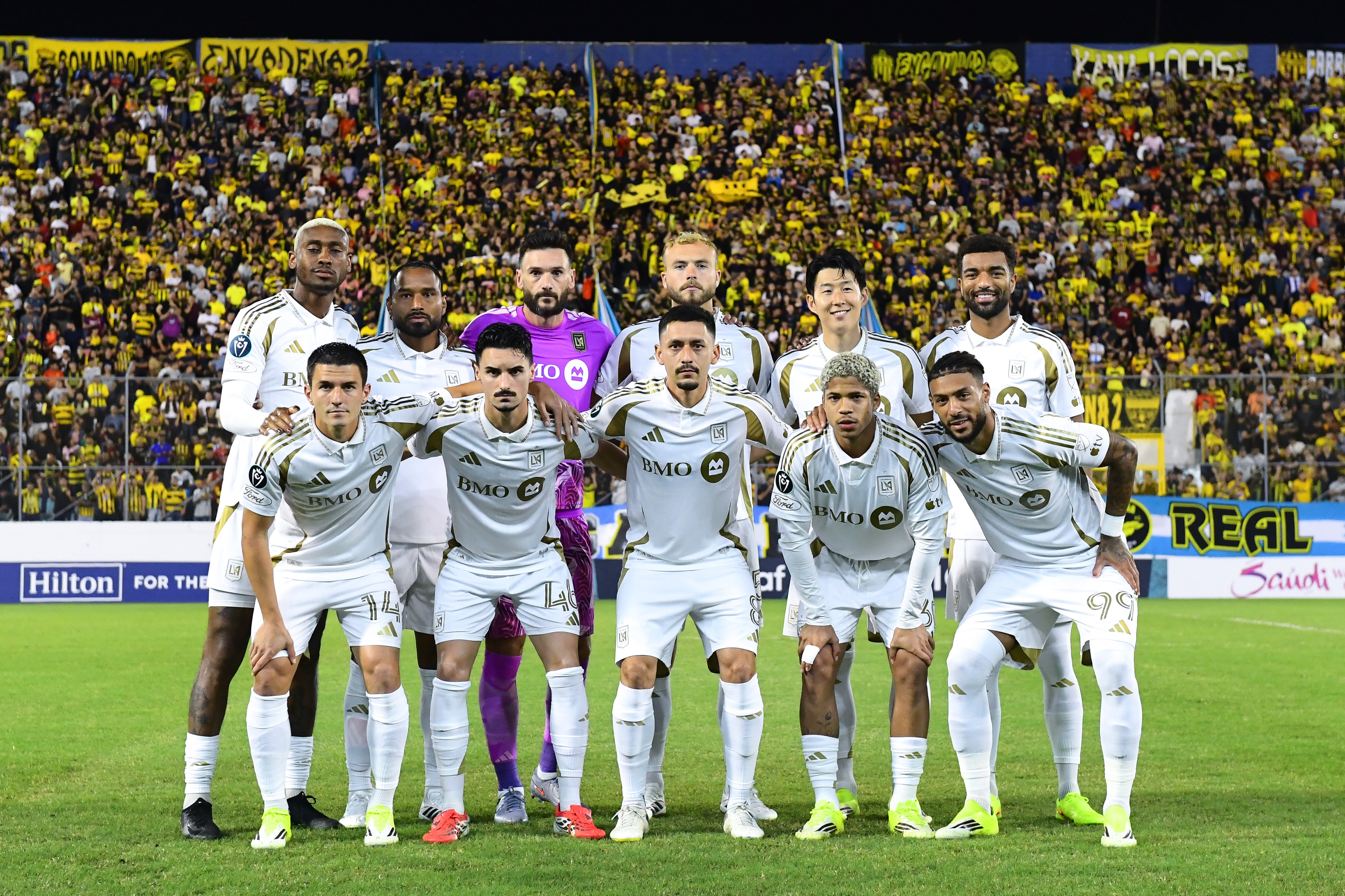 Hugo Lloris jugó en Honduras, en el partido entre LAFC y Real España, en la primera ronda de la Copa de Campeones de Concacaf.