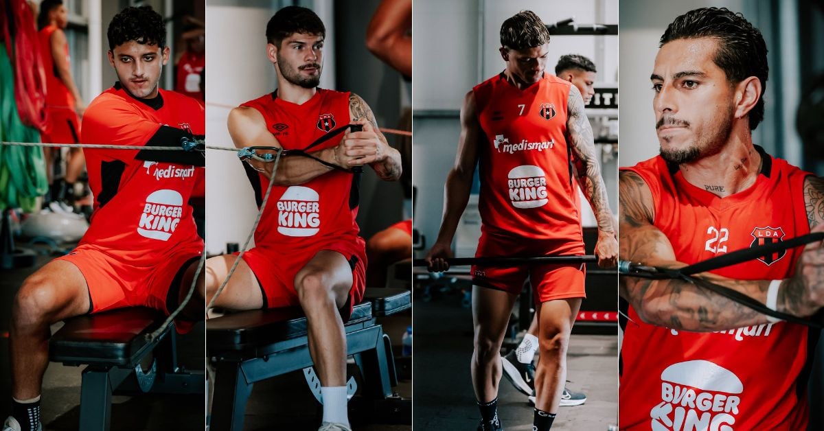 Farbod Samadian, Elián Quesada, Anthony Hernández y Rónald Matarrita buscarán protagonismo con Liga Deportiva Alajuelense.