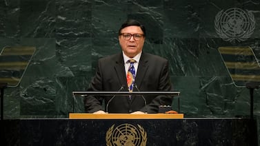 Rebeca Grynspan y Nicaragua marcaron el breve discurso ante la ONU del embajador de Costa Rica, Boris Marchegiani