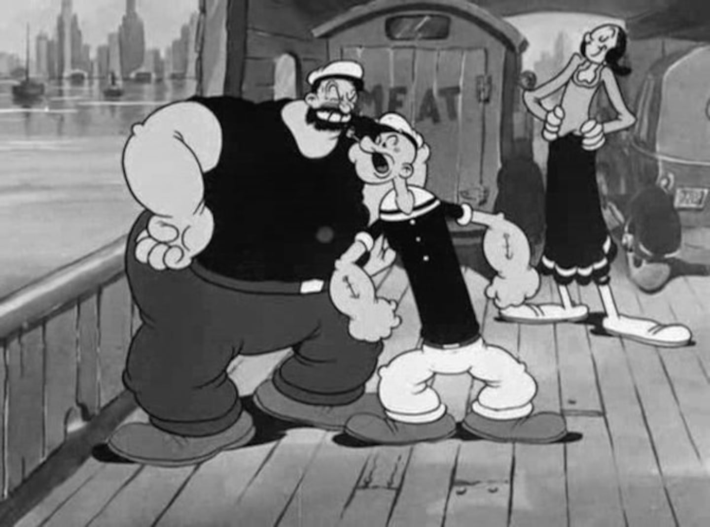 A sus 90 años, Popeye el marino aún saca músculo | La Nación