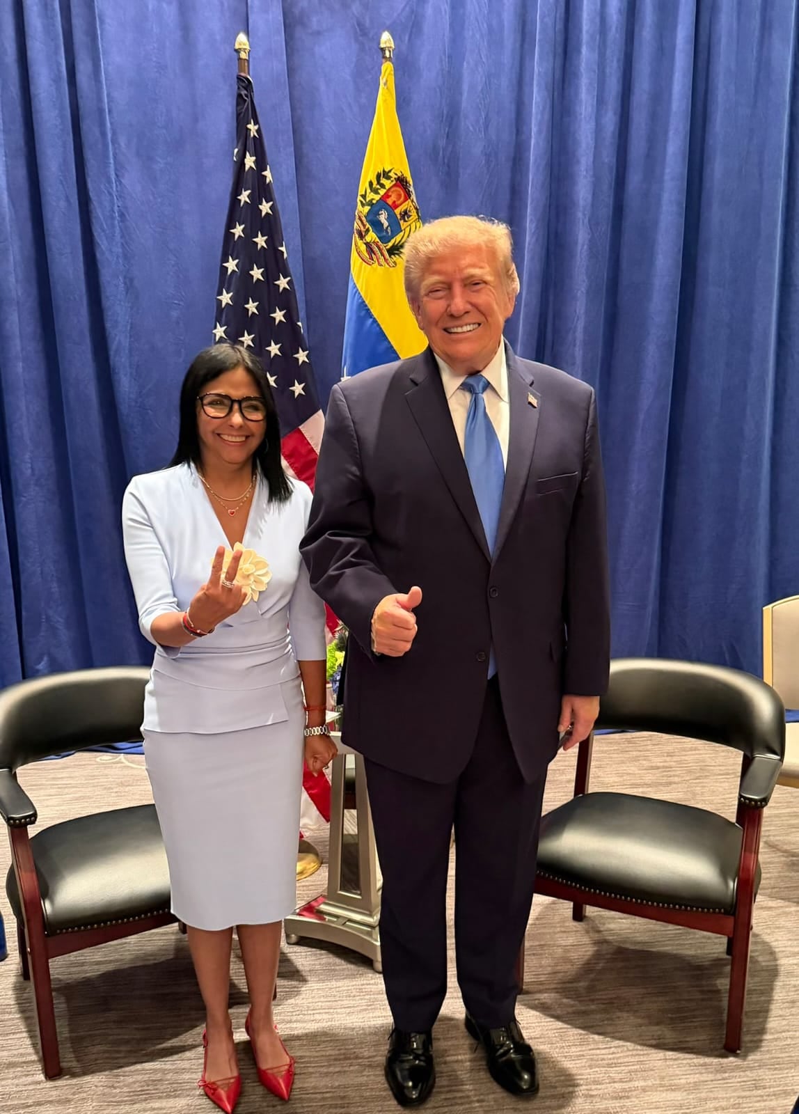 Los mandatarios de Estados Unidos y Venezuela dialogaron al margen de la cumbre de la ONU para consolidar una agenda de cooperación económica y energética.