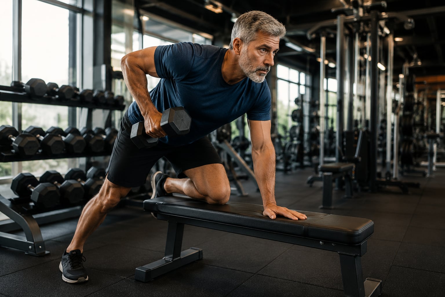 Entre 90 y 120 minutos semanales de musculación se asociaron con menor riesgo de muerte, especialmente cuando se combinan con ejercicio aeróbico.