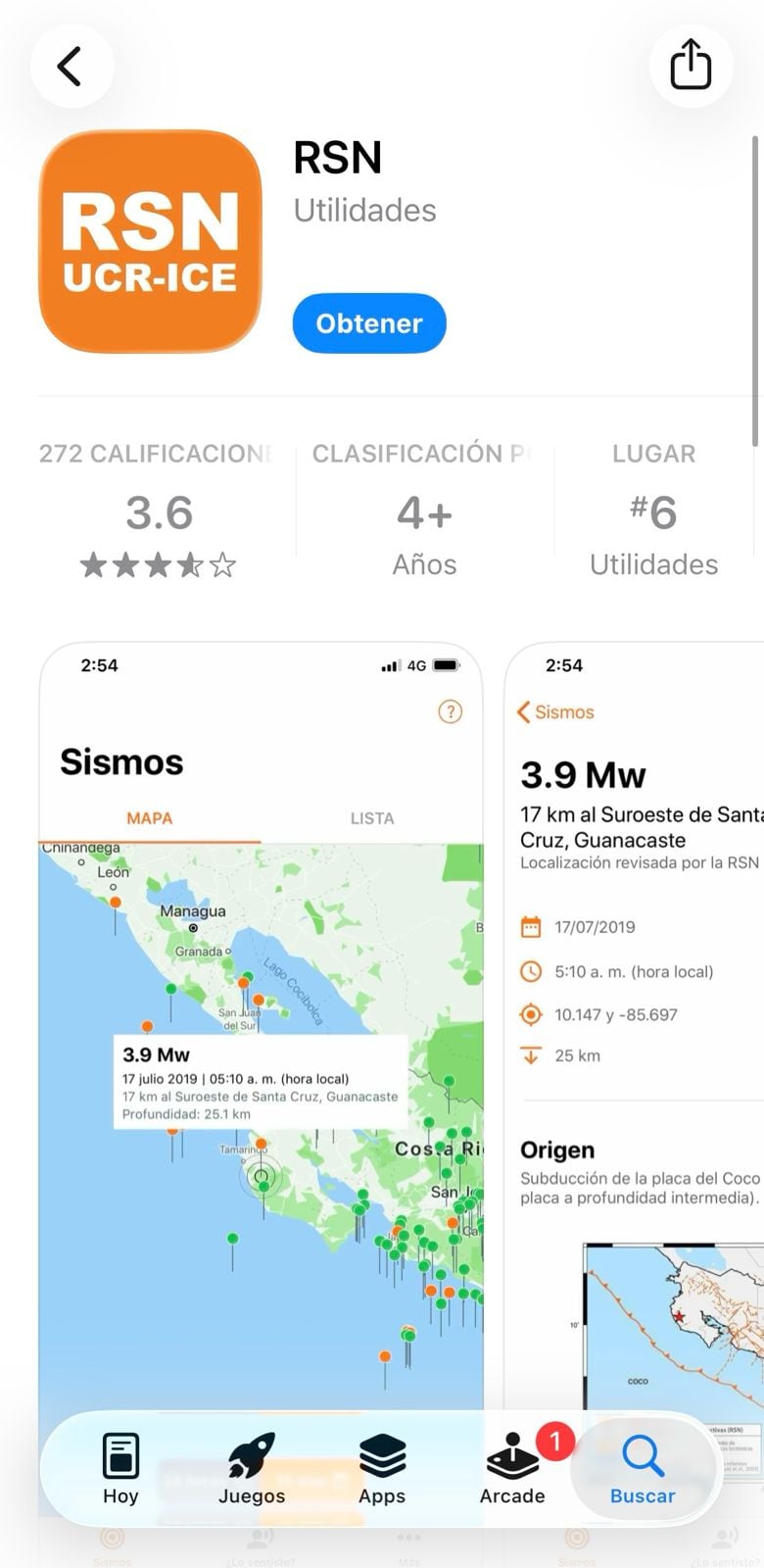 Aplicación RSN