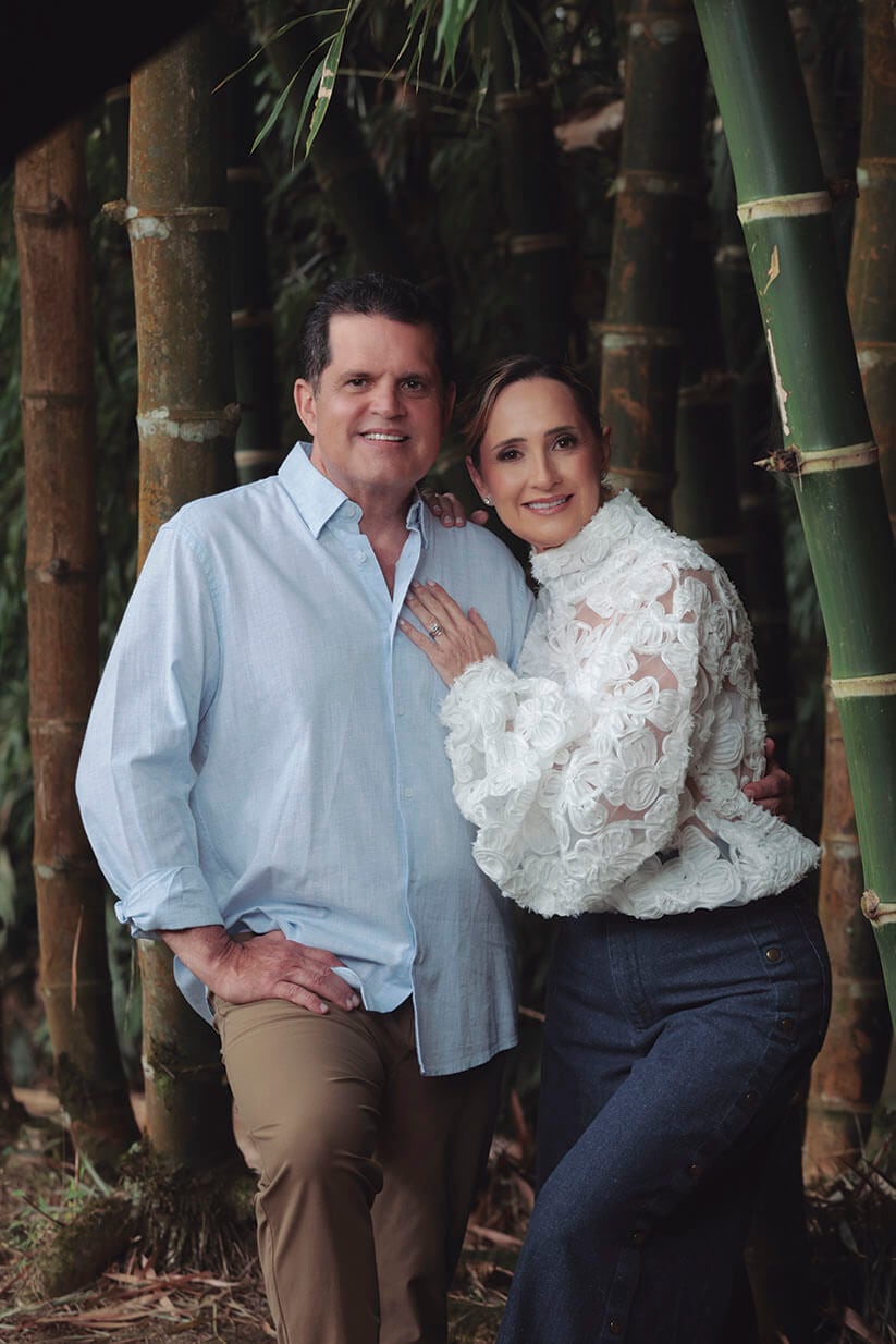 Karina Fischel y Franco Pacheco en portada de Perfil febrero 2026