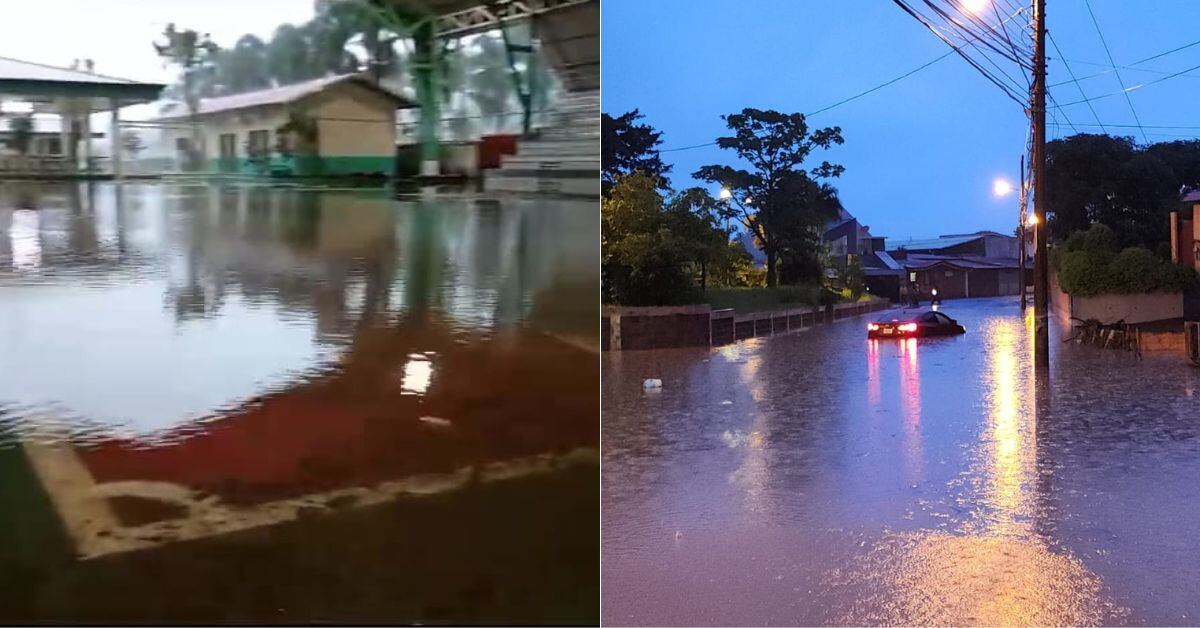 Entre las comunidades afectadas está la comunidad de El Roble en Alajuela y Pital de San Carlos. (Fotos: Edgar Chinchilla y Francisco Barrantes, corresponsales GN)