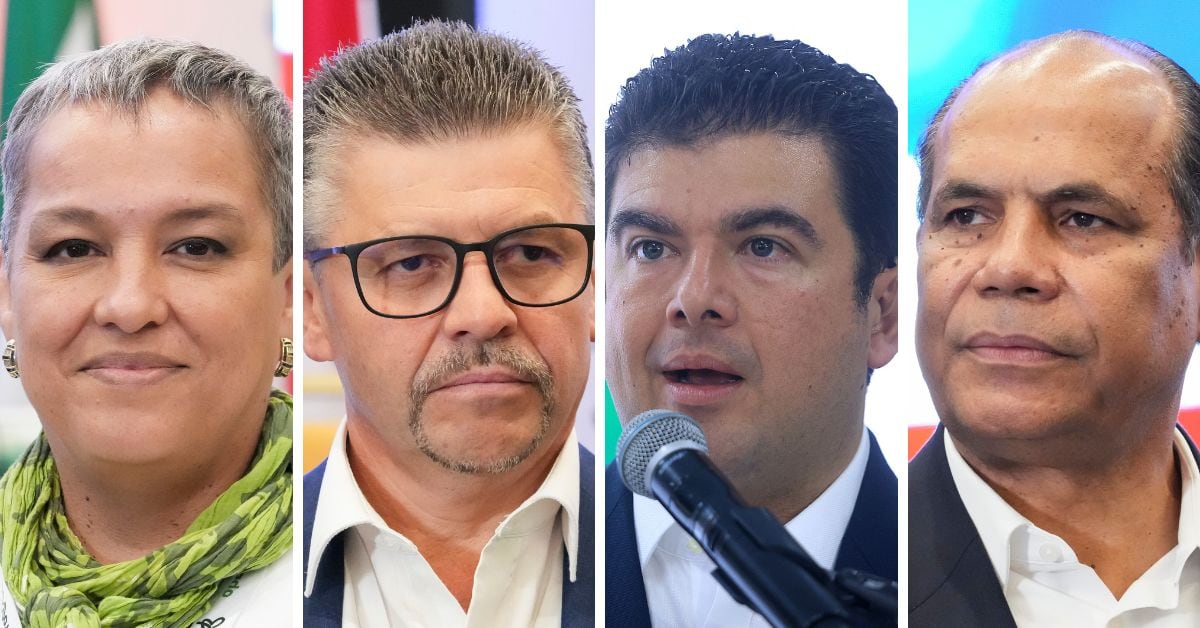 Precandidatos presidenciales del PLN