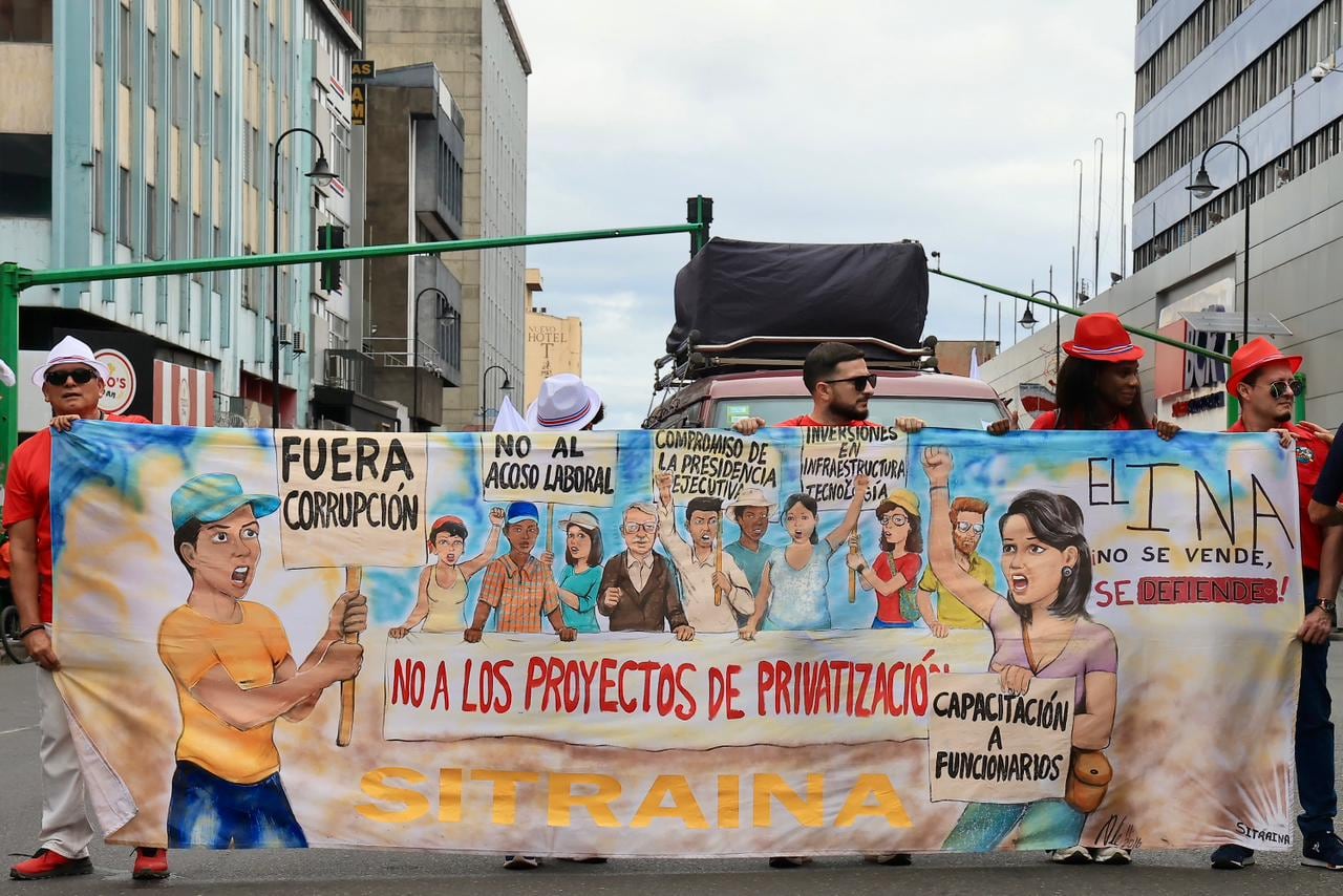 Marcha del 1.º de mayo 2026 reúne a sindicatos, estudiantes y organizaciones sociales en San José: estas son sus demandas