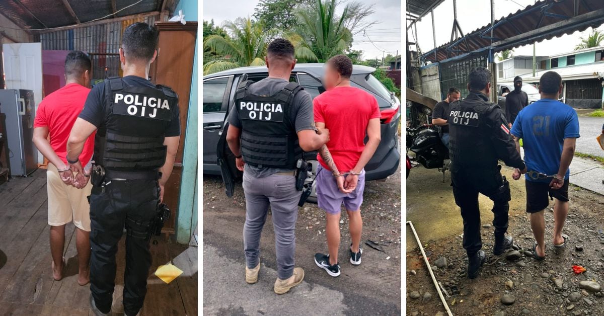 Detenidos Kristtel Fernández