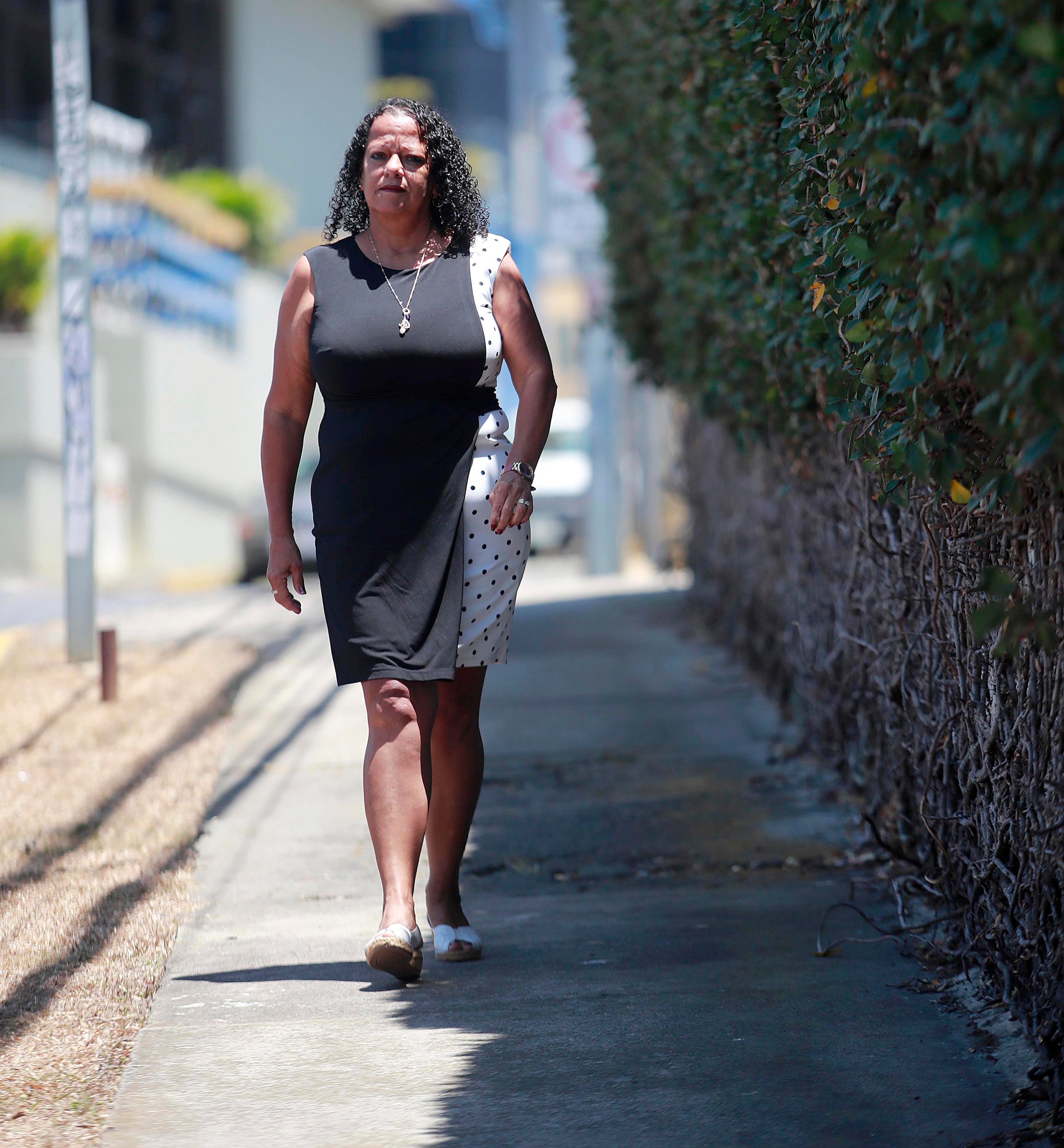 13/03/2024 Corte Interamericana de Derechos Humanos, San Pedro. Nubia Ordóñez, primera trabajadora sexual reconocida por la CCSS. Foto: Rafael Pacheco Granados