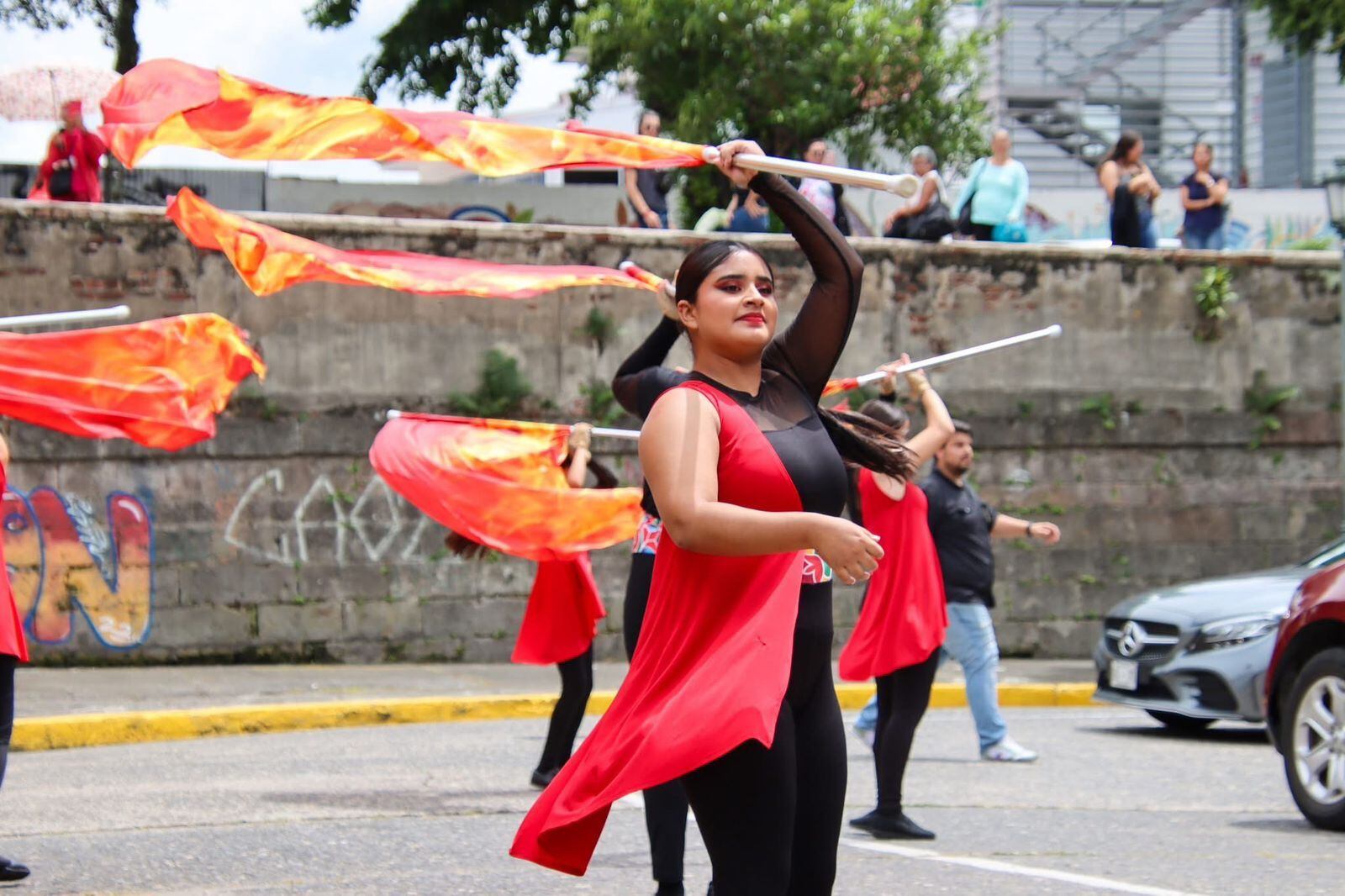 Imagen de los músicos de la Banda Comunal, que se presentará en el evento London New Year’s Day Parade.