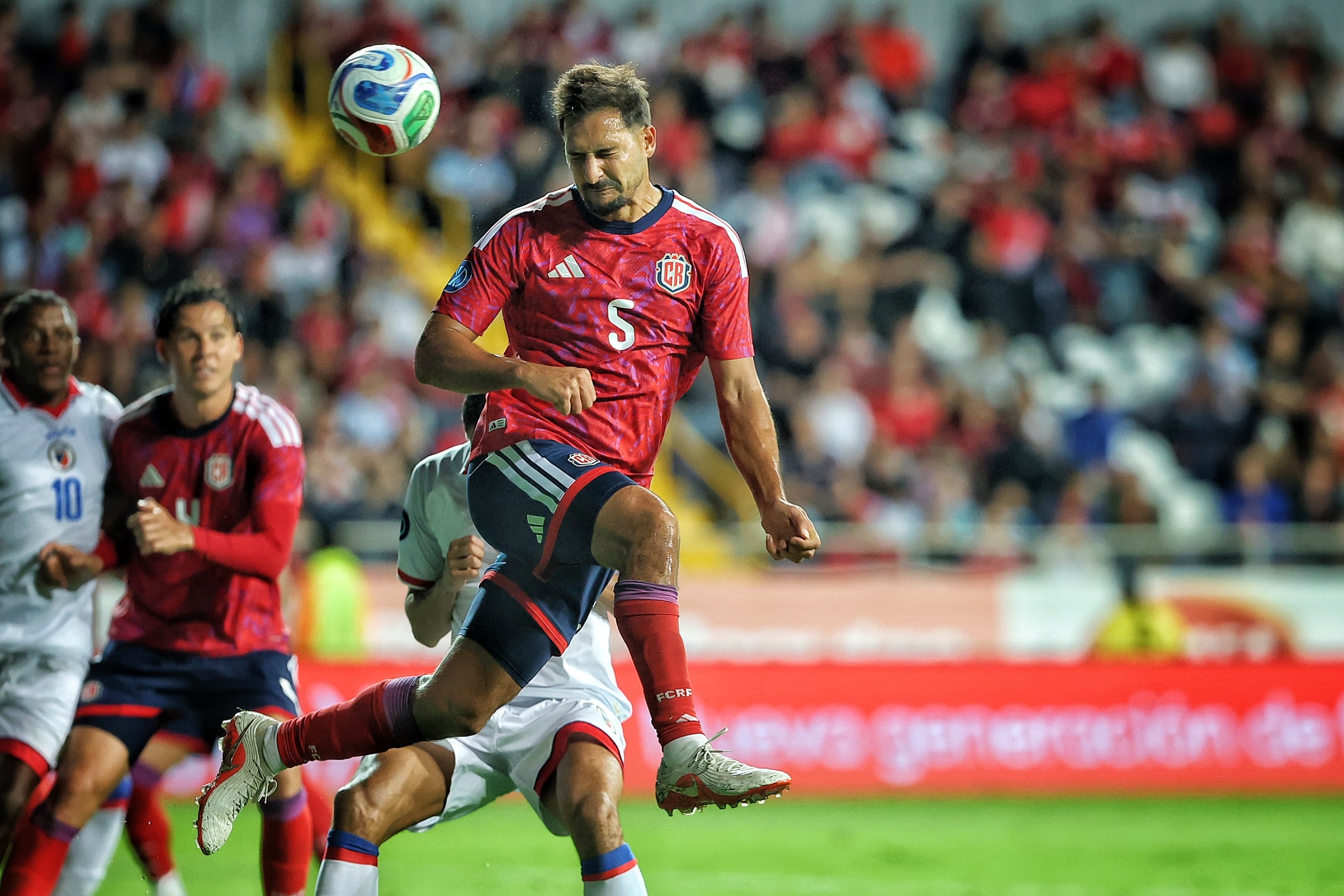 04/10/2026/ Juego de la Selección Nacional de Costa Rica ante Haití por la Liga de Naciones de CONCACAF 2026 / en el estadio Ricardo Saprissa / foto John Durán
