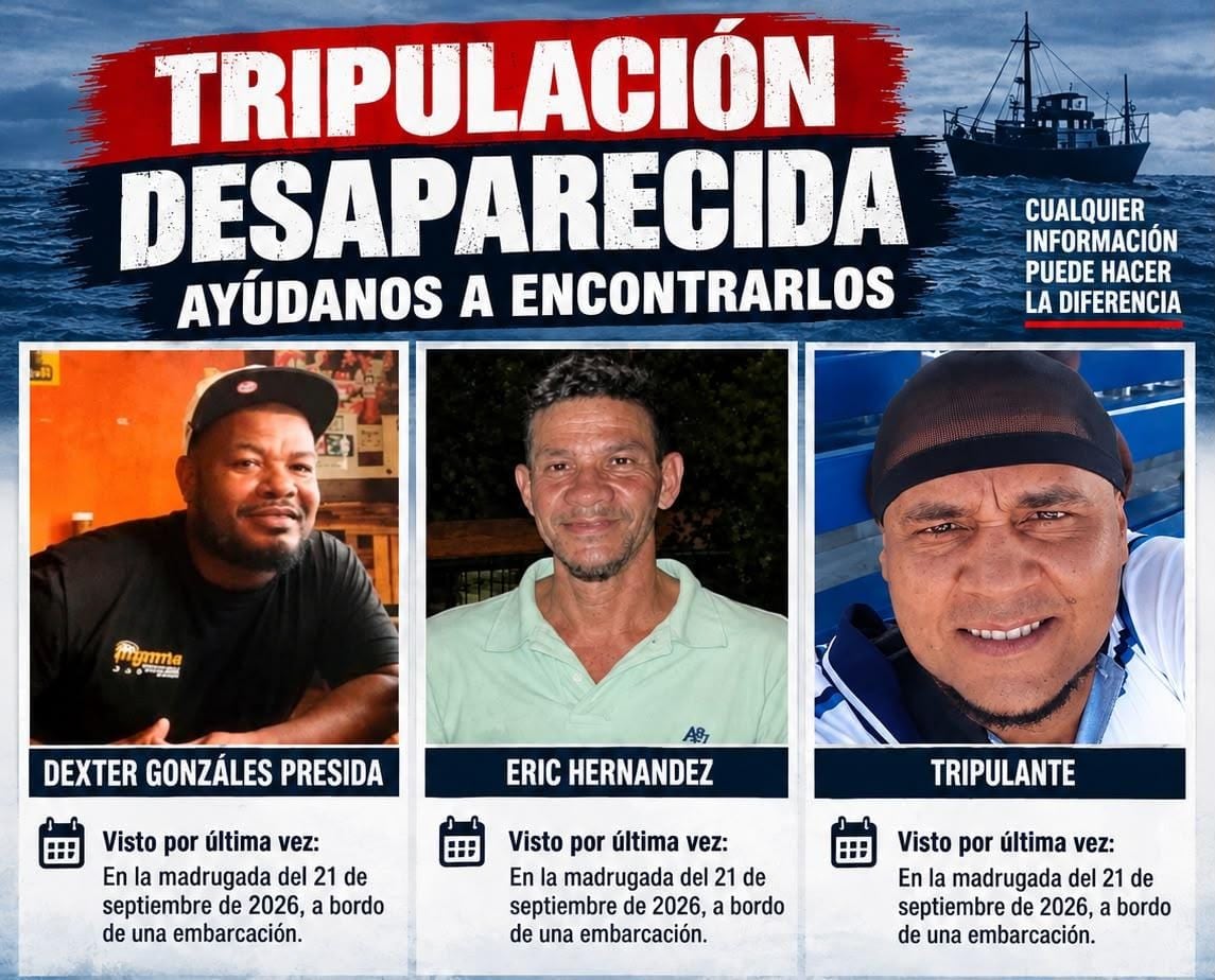 Tres pescadores ticos fueron rescatados por autoridades de Panamá.