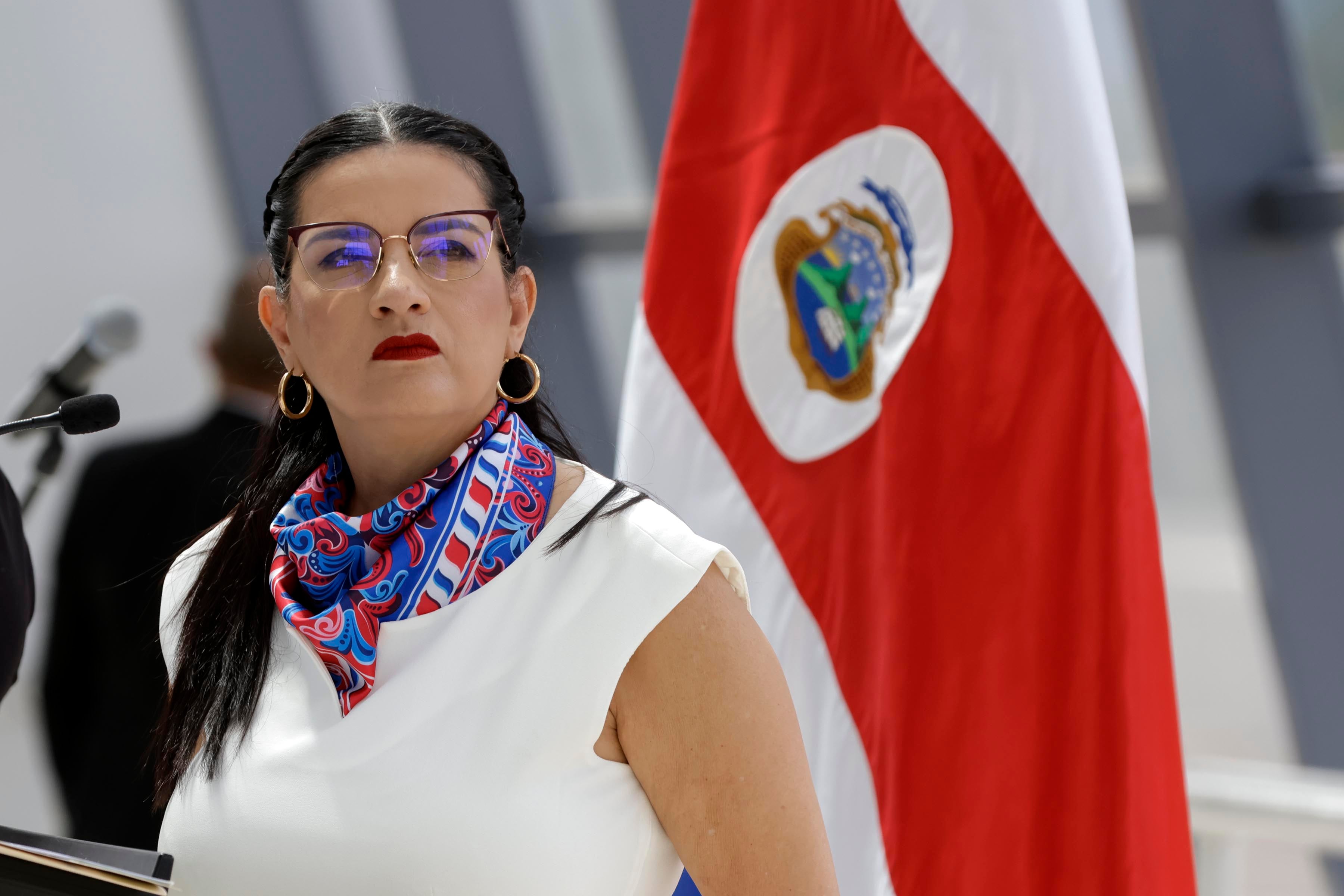 07/11/2023. Estadio Nacional, Parque Metropolitano La Sabana. Hora: 10:00 a.m. Autoridades de Salud presentaron este martes la "Ruta de la Salud", plan que tiene como objetivo primordial atender el problema de las listas de espera en la Caja Costarricense de Seguro Soicial (CCSS). En la foto, el presidente Rodrigo Chaves. Fotos: Mayela López