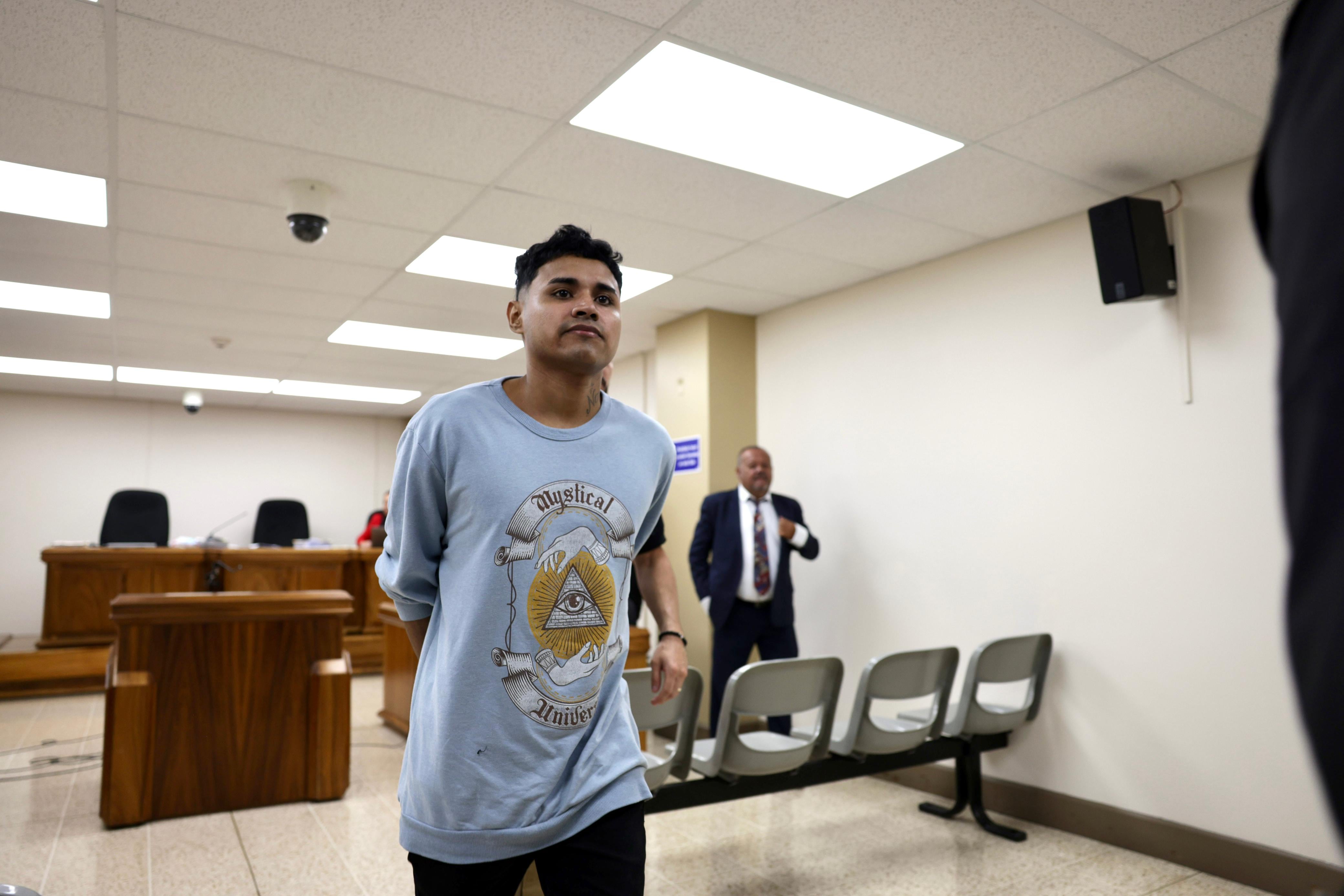 04-03-2026. Padrastro de Jeremy Buzano paisano declara en el juicio por el femicidio de Nadia Peraza.