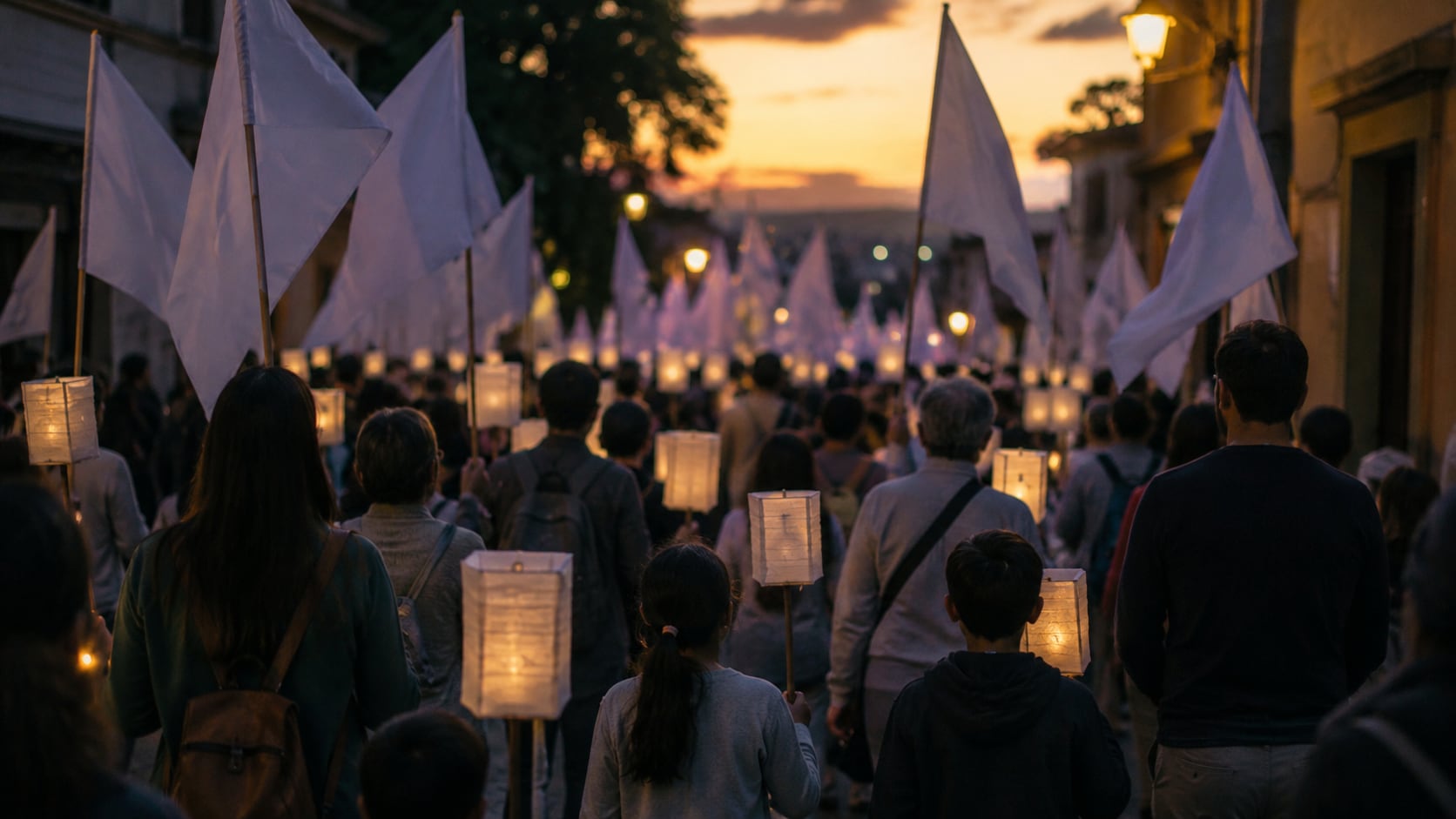 Campaña del farol blanco, Faroleada por la democracia. Llamado a los ciudadanos para que se reúnan, el 14 de setiembre de 2026, con un farol o bandera blanca, en las calles principales de su cantón