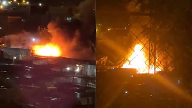 Incendio afecta varias estructuras en Purral de Goicoechea