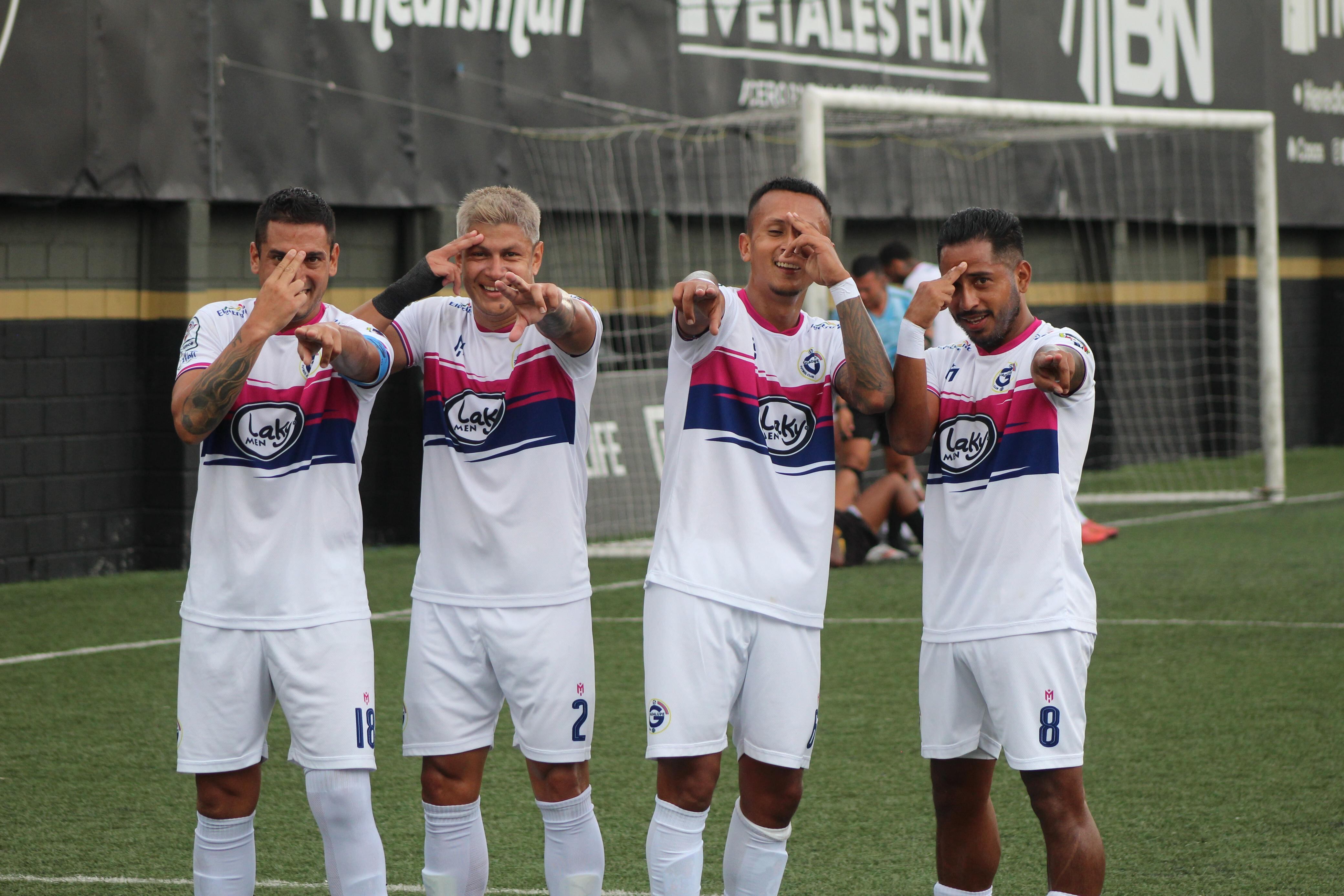 Liga de Ascenso
Guadalupe FC
Torneo Clausura 2025
Cuartos de final
Leonel Peralta, René Miranda, Emmanuel Chacón y Sergio Núñez
Cortesía: Guadalupe