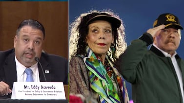 Organización afirma en Senado de EE. UU. que Costa Rica y el gobierno de Laura Fernández no priorizan las amenazas del régimen de Daniel Ortega