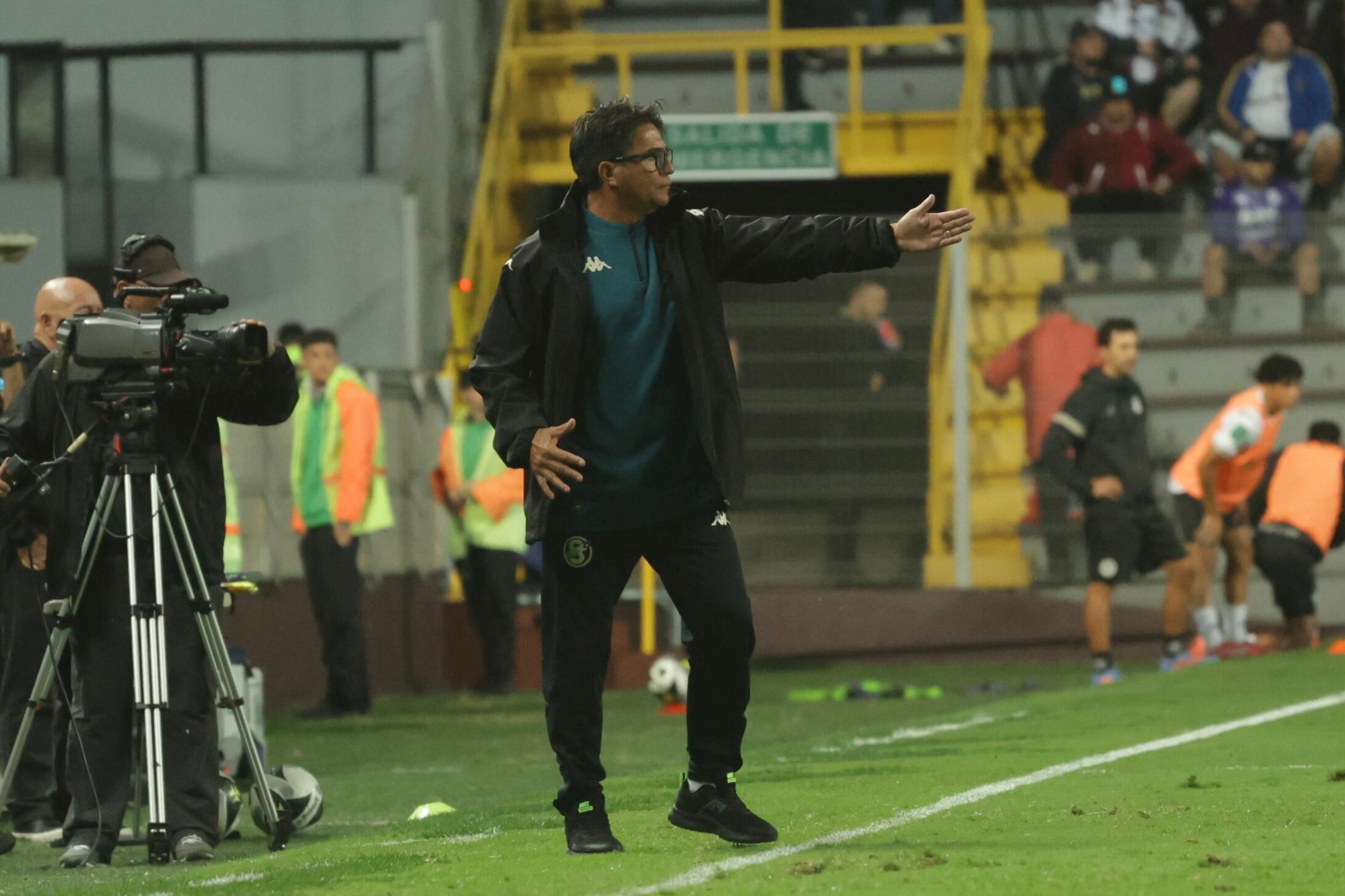 23/08/2025, San José, Estadio Ricardo Saprissa, partido de la jornada 5 del torneo de apertura 2025 entre el Deportivo Saprissa y Sporting