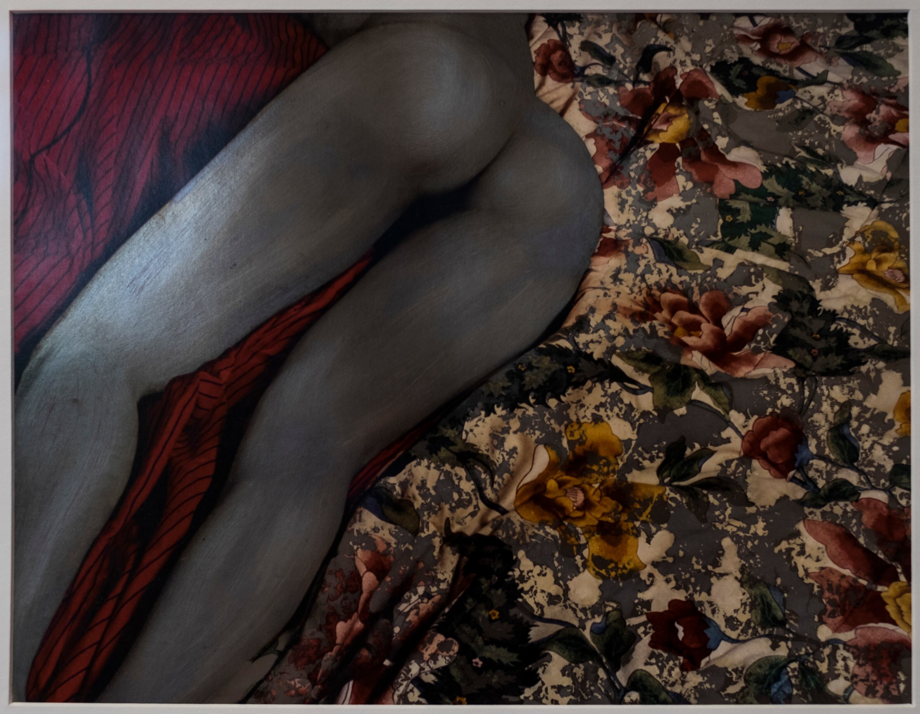 Sin título, Fotografía cromogénica intervenida con plateado selectivo, 1991/2001.
Con la invención de la técnica del plateado selectivo, la artista ha reescrito plásticamente el registro fotográfico inicial.