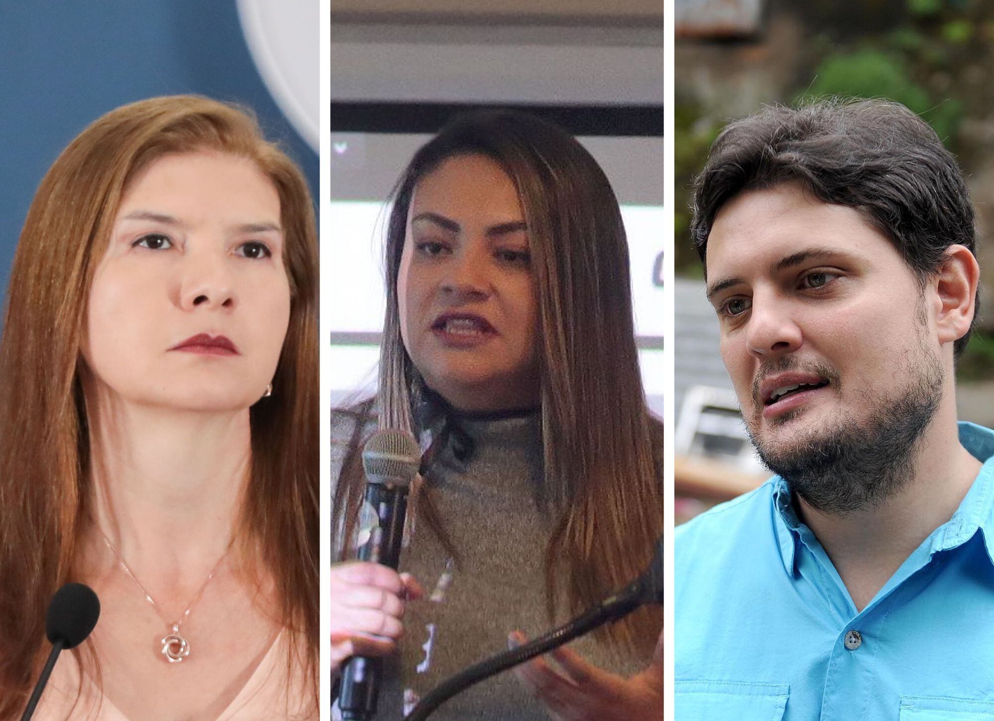 Jéssica Martínez Porras, exministra de Vivienda; Dahianna Marín Chacón, exviceministra del MOPT; y Roberto Zoch Gutiérrez, exalcalde de Moravia; se sumaron al equipo del nuevo alcalde de San José, Diego Miranda.