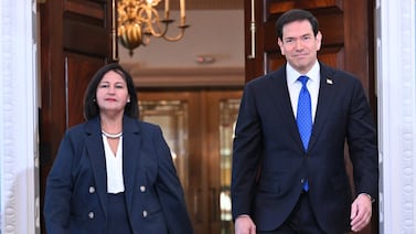 Marco Rubio urge a la oposición a unirse a negociaciones con Delcy Rodríguez en Venezuela