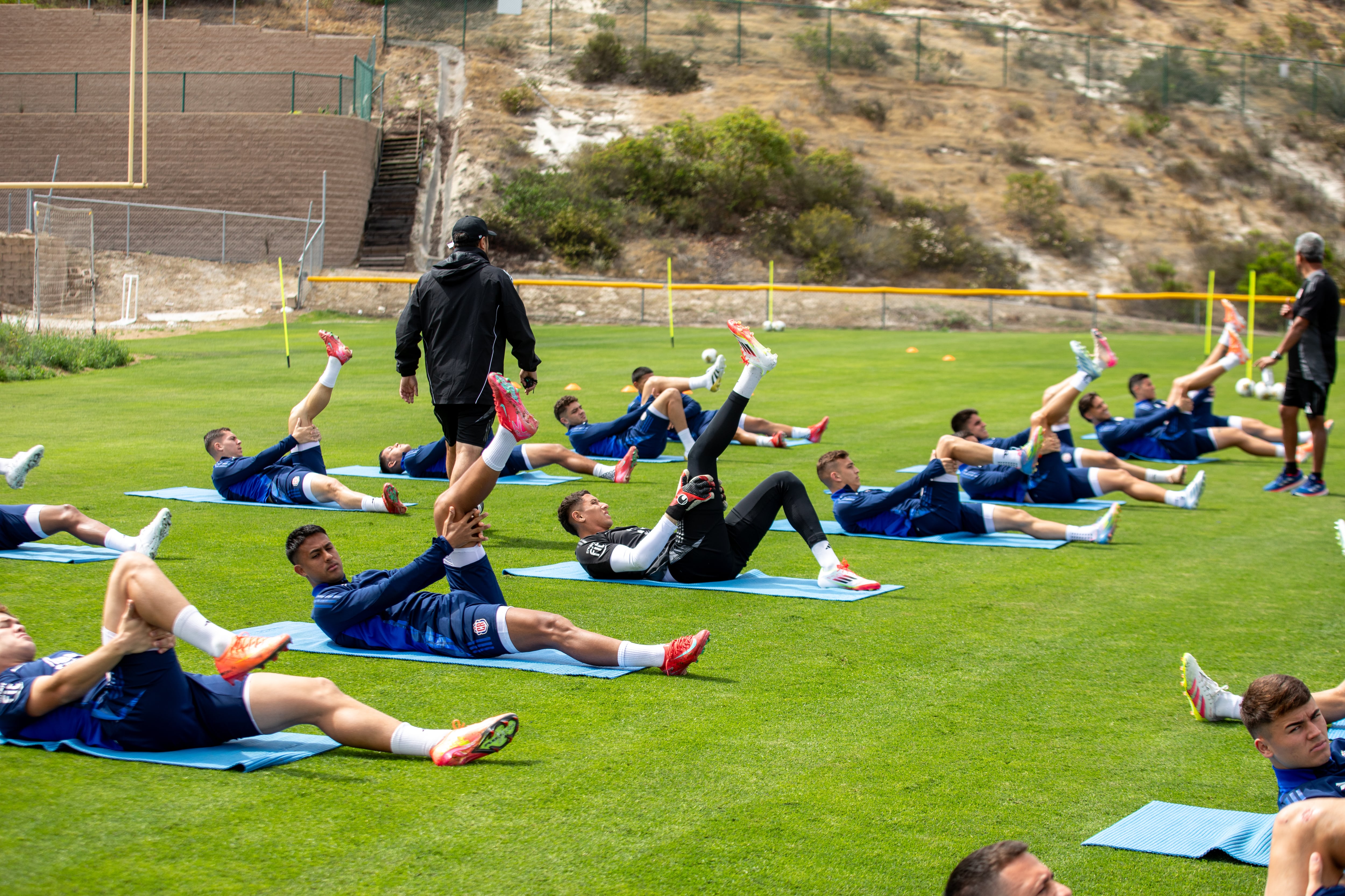 La Selección de Costa Rica continúa sus prácticas en San Diego, Estados Unidos.
