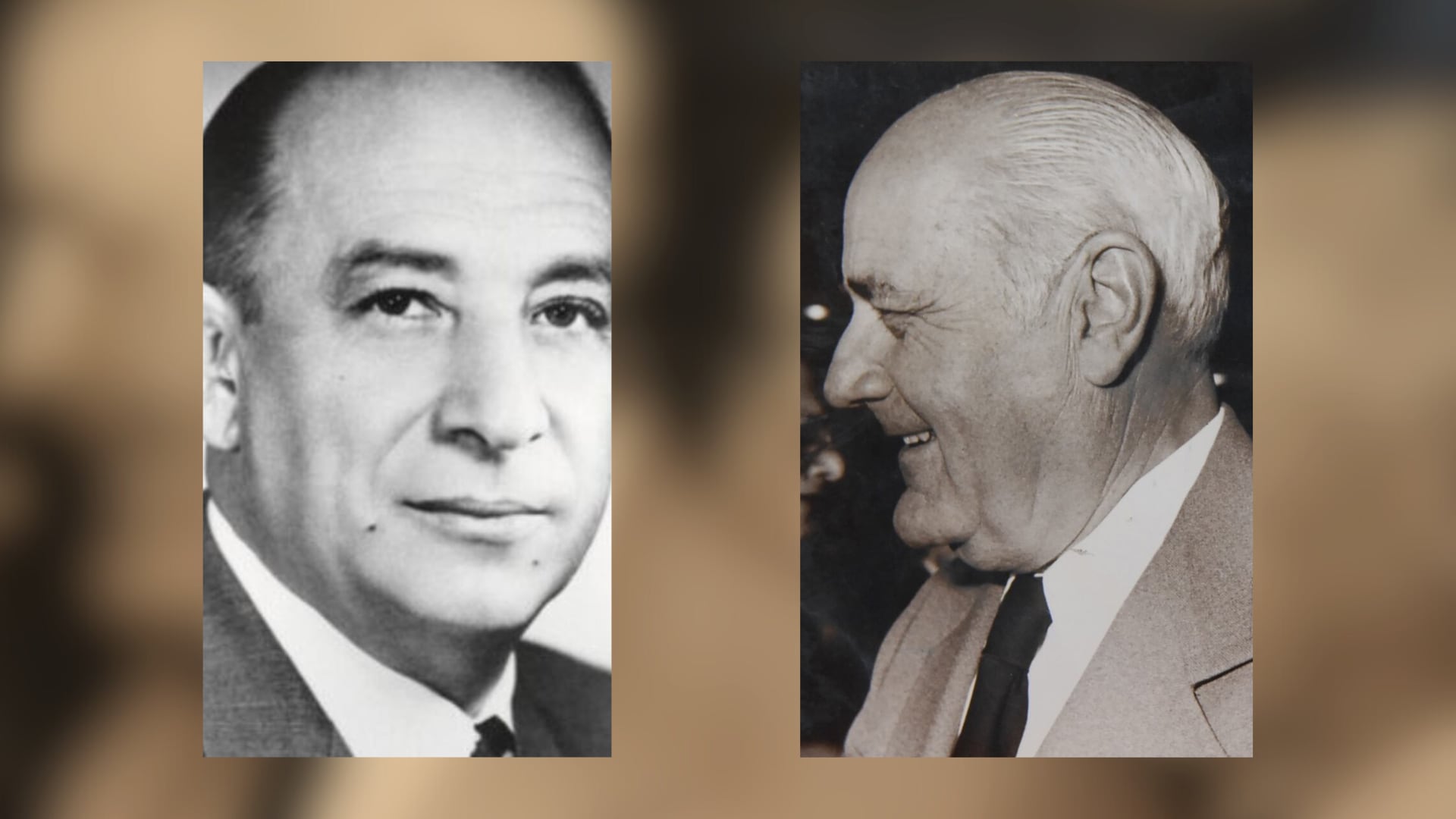 Expresidentes de Costa Rica Francisco Orlich y Mario Echandi