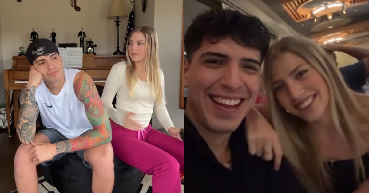 Julián Valverde y La Macha compartieron varios videos juntos previo a su separación.