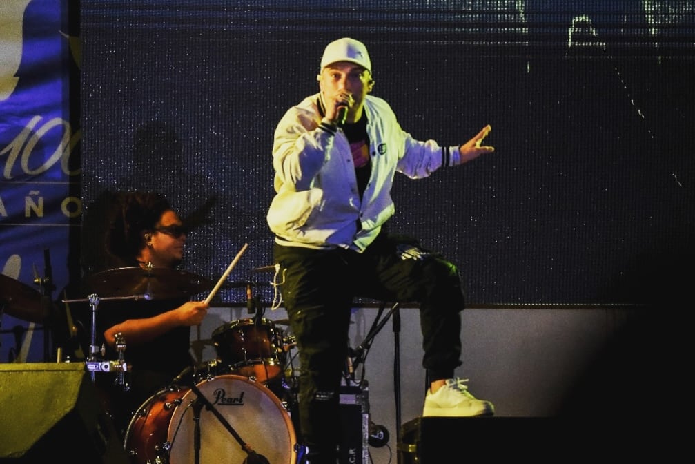 Christian Gómez, Tapón, y su hija Mariangel