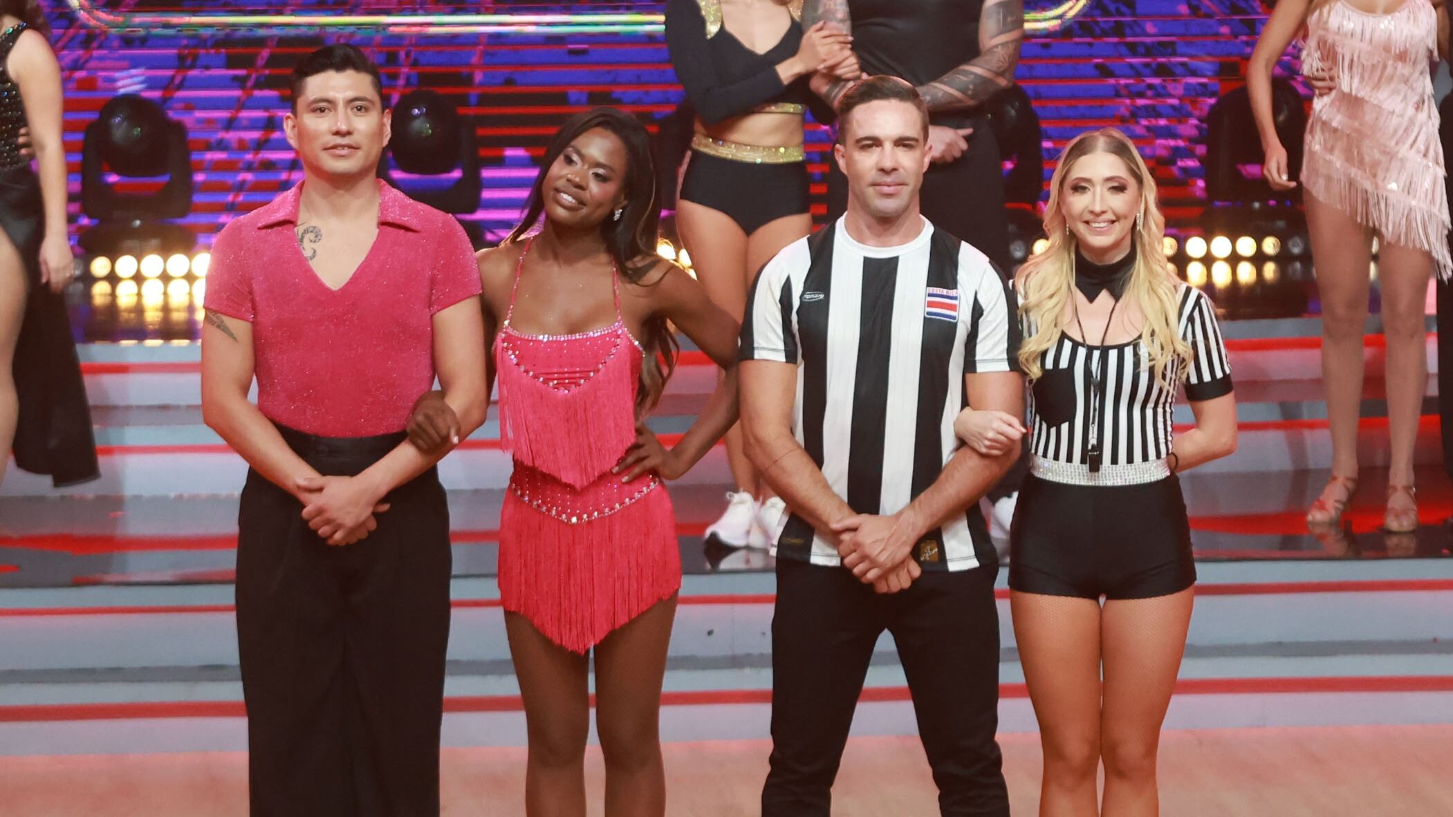 09/11/2025 Estudio Marco Picado, Canal 7, La Sabana. Mira quién baila (MQB), novena gala de la segunda temporada. Foto: Rafael Pacheco Granados