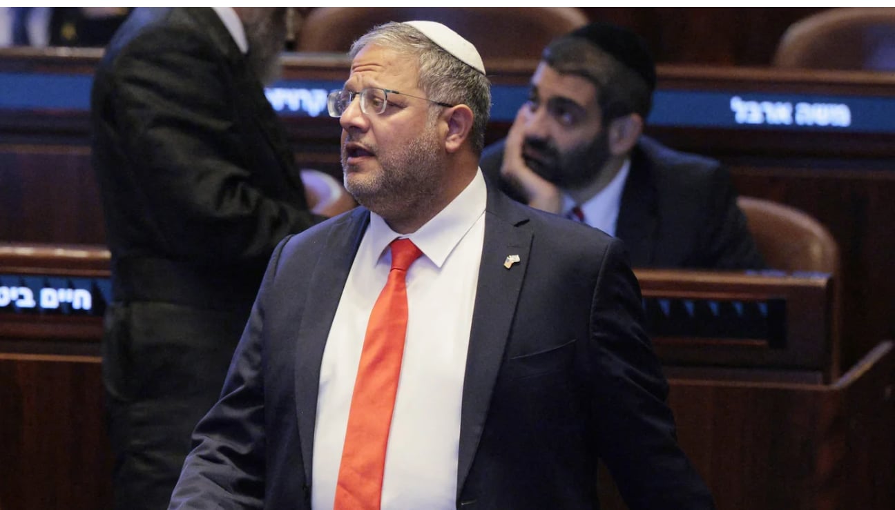 Las acciones de Itamar Ben Gvir no cayeron bien ni fuera ni dentro de Israel.