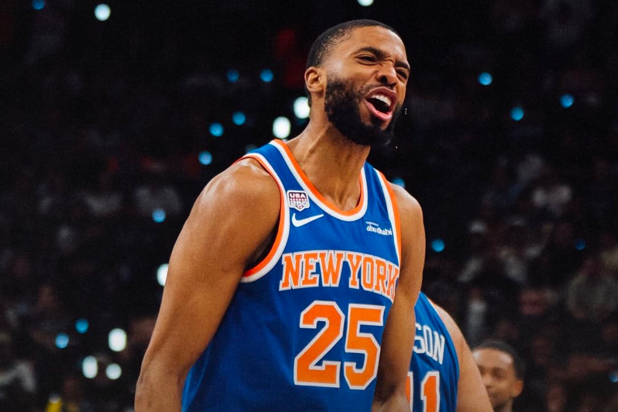 Mikal Bridges durante el Juego 2 de las Finales de la NBA 2025-26.
