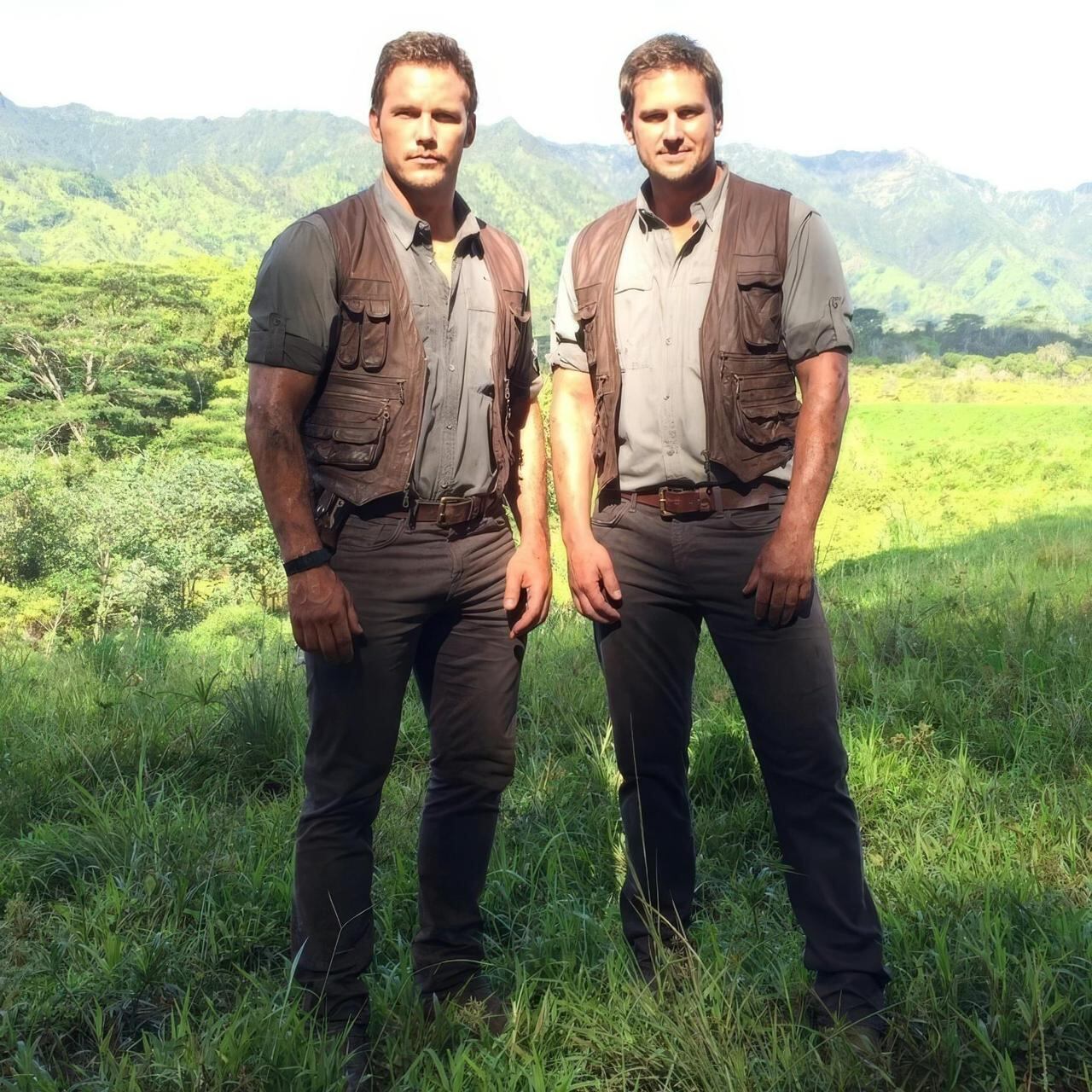 Chris Pratt y Tony Mcfar