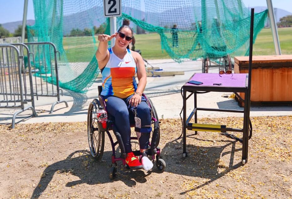 Amalia Ortuño
Pentacampeona de CrossFit
Lanzamiento de jabalina
Clasificó al Mundial de Paratletismo
Nueva Delhi, India 2025
12 de julio del 2025
Cortesía: José Andrés Pacheco