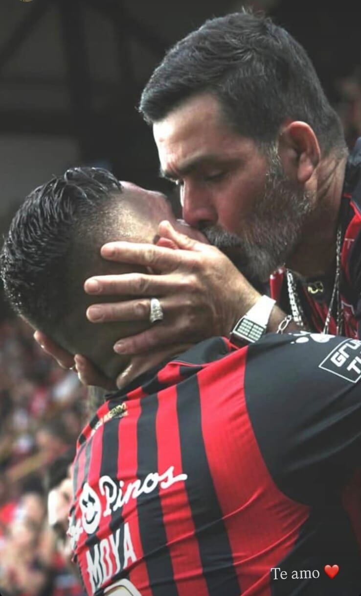 Jonathan Moya recordó a su padre, Juan Luis Moya, quien perdió la vida en un accidente de tránsito el 18 de setiembre de 2022.