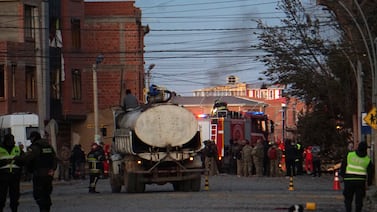 Explosión en base militar de Bolivia deja dos muertos y 59 heridos