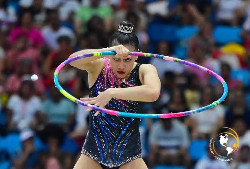 Gloriana Sánchez
Juegos Centroamericanos y del Caribe Santo Domingo 2026
Gimnasia rítmica
Medallas de bronce en aro y cinta
28 de julio del 2026
Cortesía: Unión Panamericana de Gimnasia