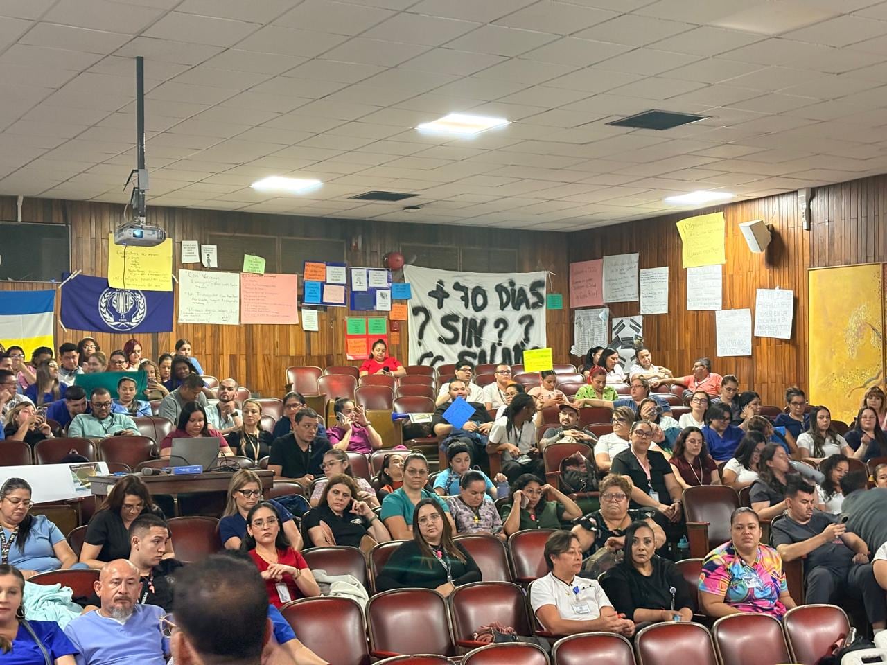 Huelga Nacional Hospital México segundo turno