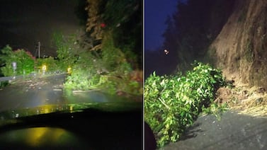 Fuertes lluvias afectan zona de los Santos