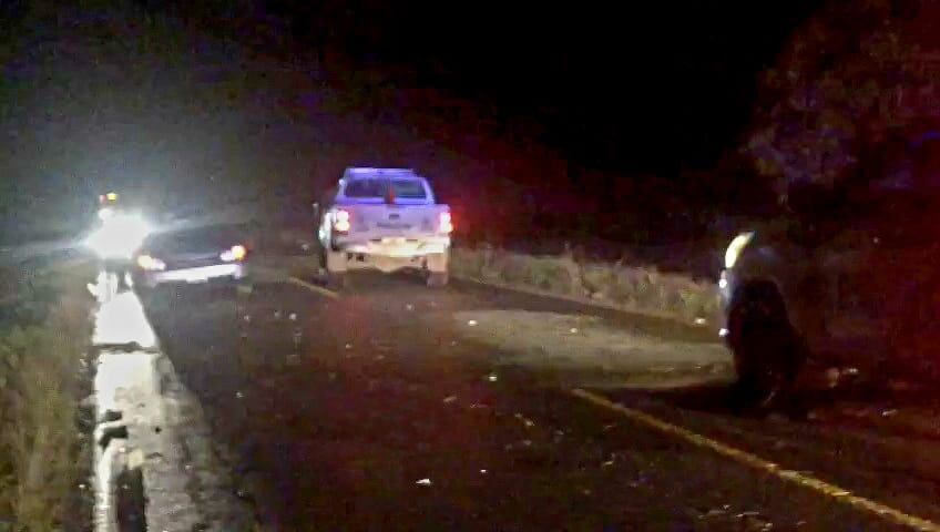 Una colisión entre tres motocicletas dejó a una persona fallecida y cuatro heridas trasladadas al hospital de Los Chiles.