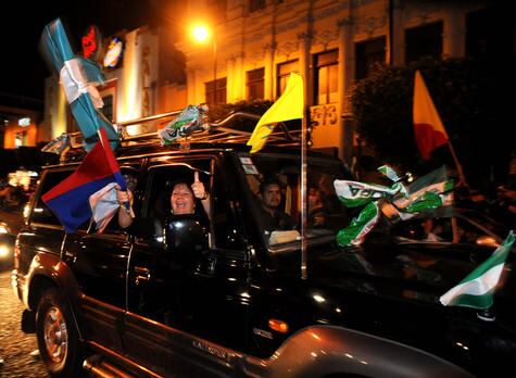 Celebración de diferentes partidos en 2017