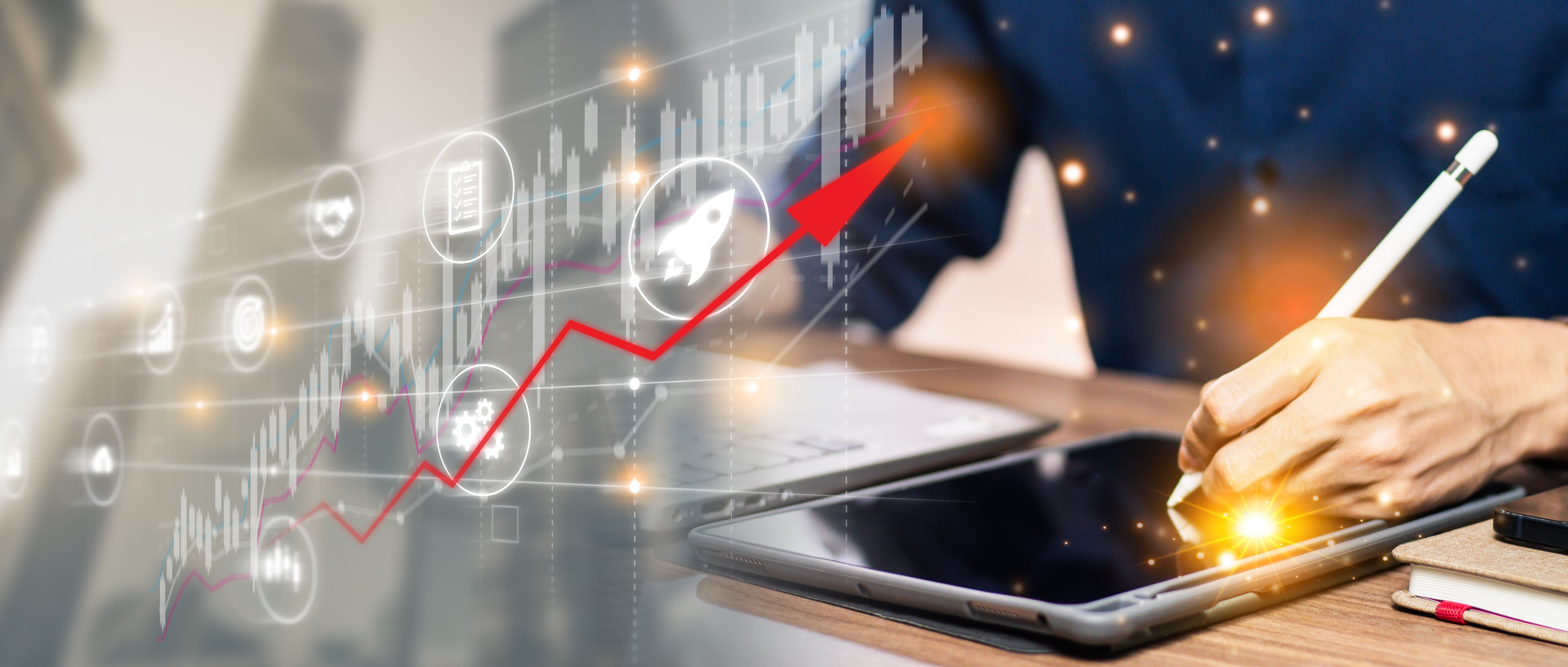 Concepto: emprendimientos, innovación, empresas exitosas, análisis de datos y desarrollo empresarial.