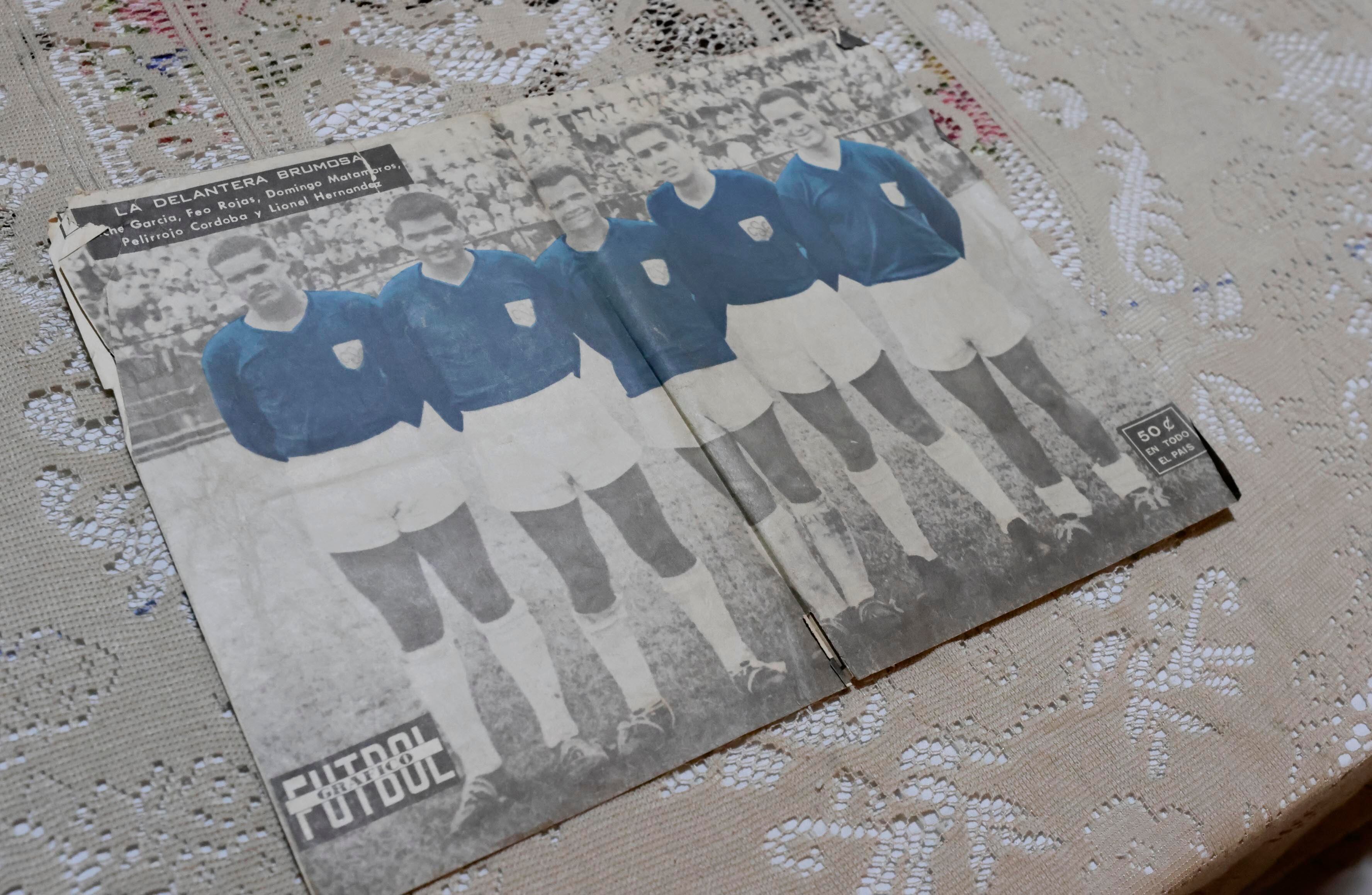 Rigoberto "Feo" Rojas en su casa