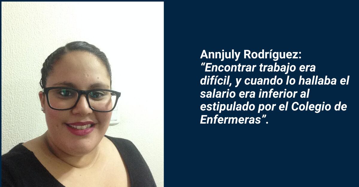 Enfermera Annjuly Rodríguez dejó Costa Rica para ir a trabajar en un hospital en Alemania.