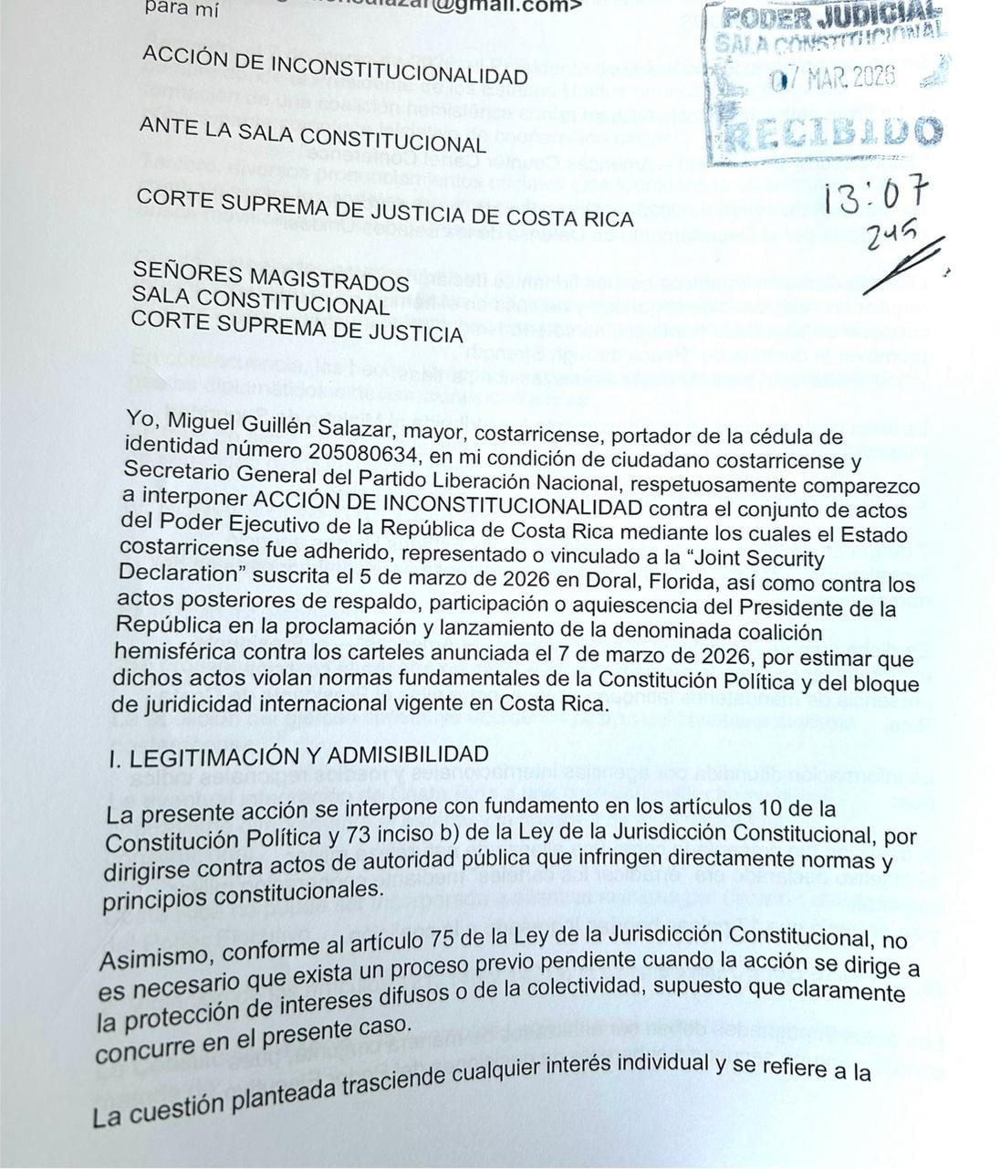 Acción de Inconstitucionalidad