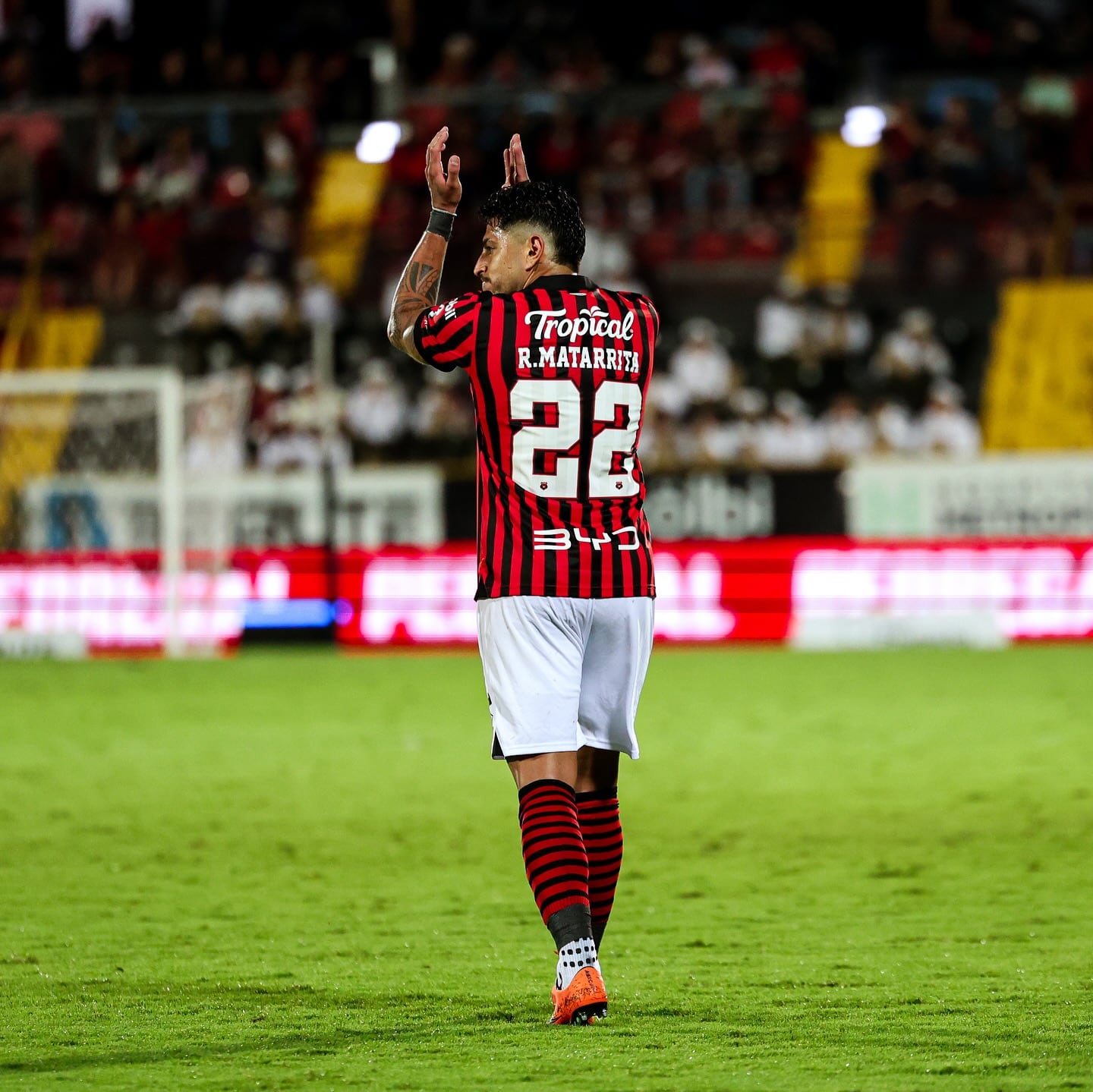 Rónald Matarrita se siente en muy buena forma con Liga Deportiva Alajuelense.